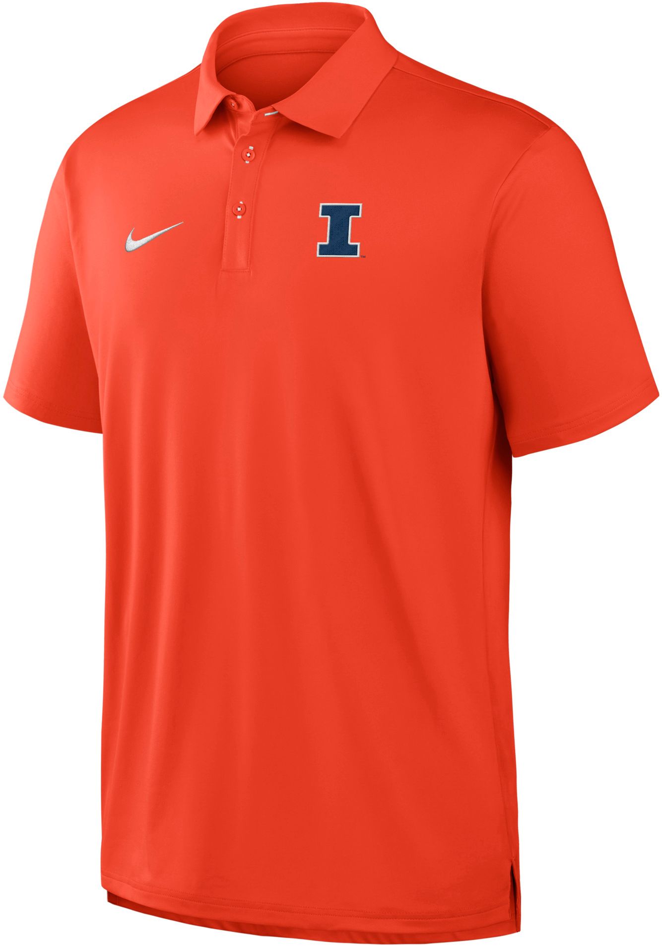 Nike Men's Illinois Fighting Illini Orange Tour Polo