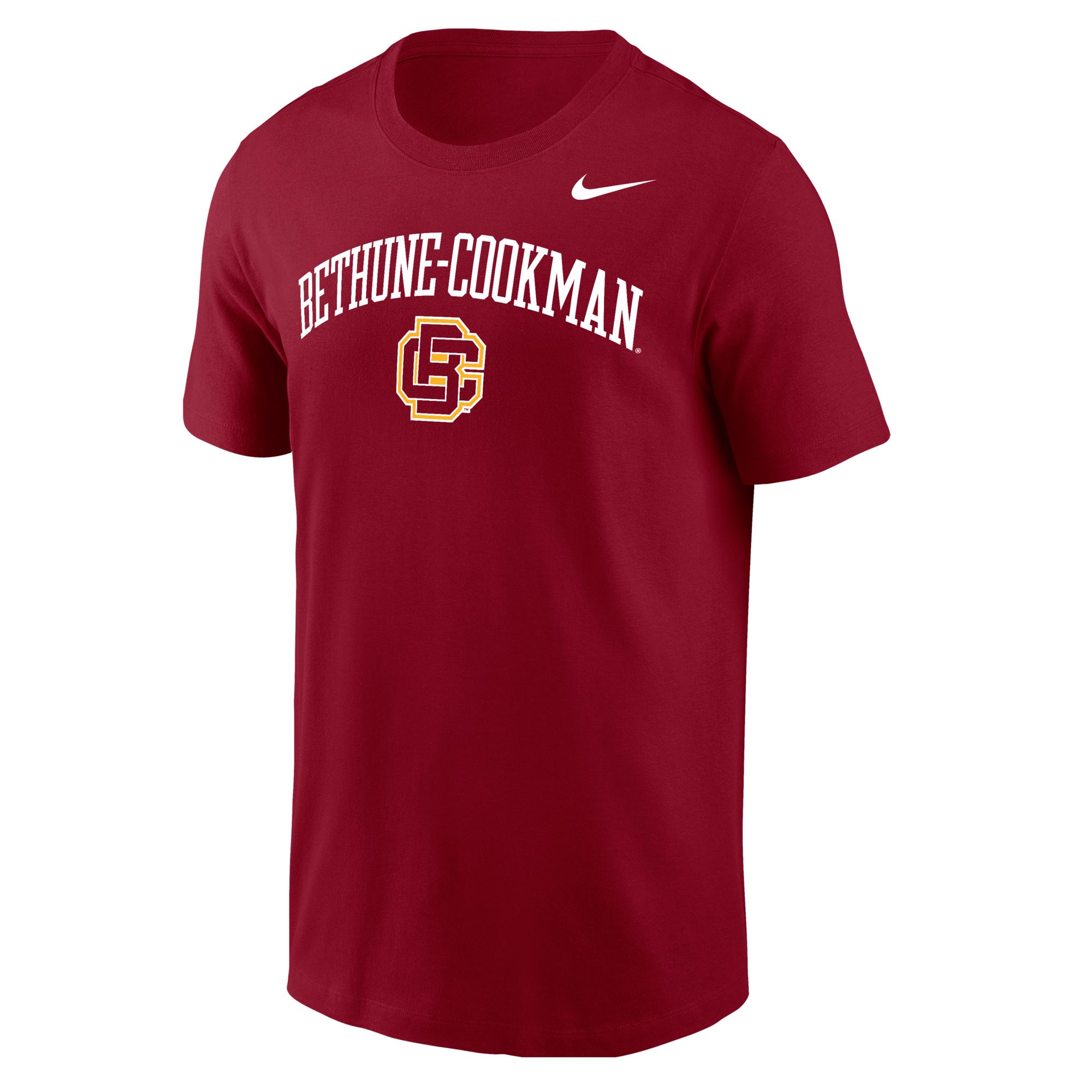 Nike Men's Bethune-Cookman Wildcats Maroon Arch T-Shirt