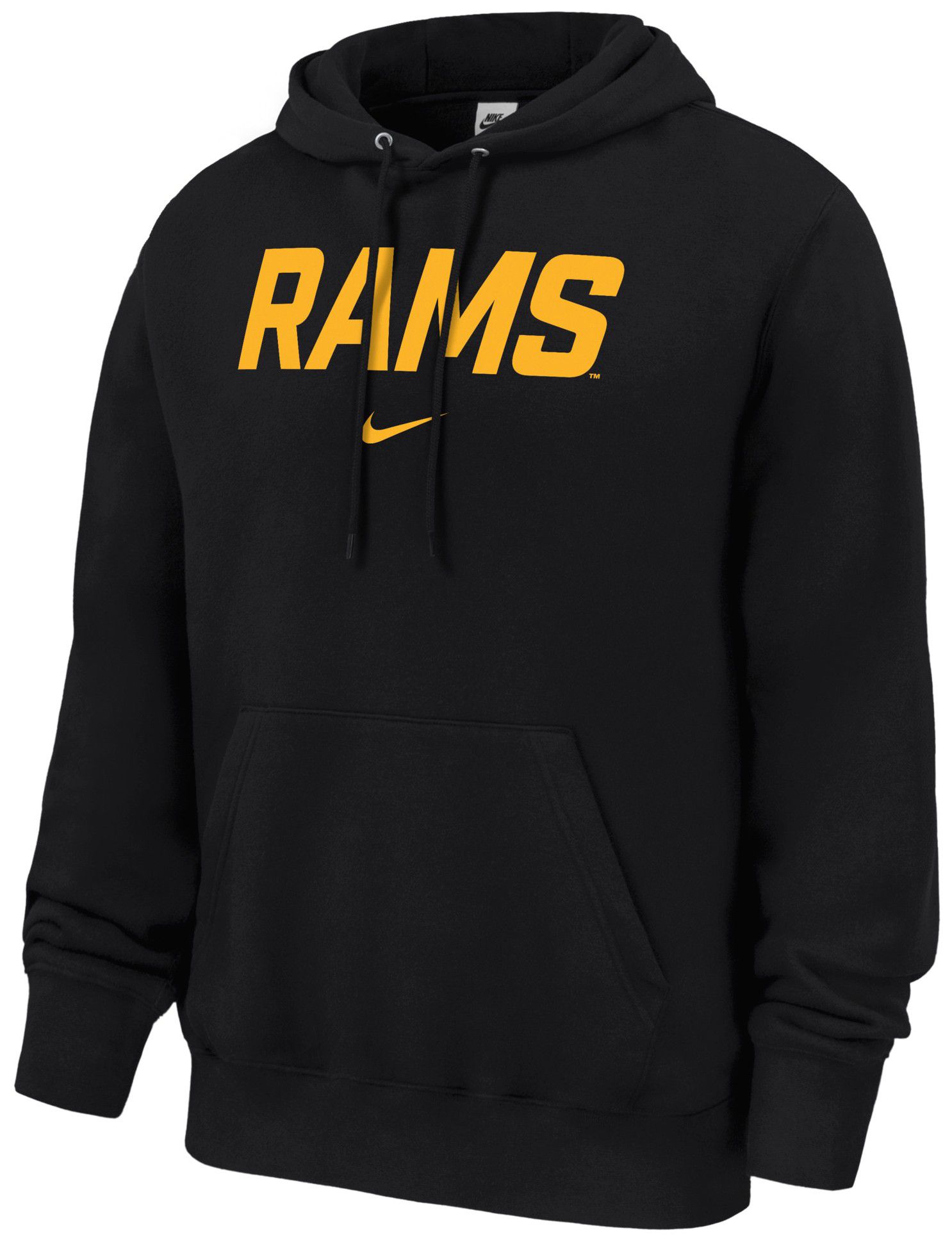 Nike Men's VCU Rams Black Club Fleece Hoodie
