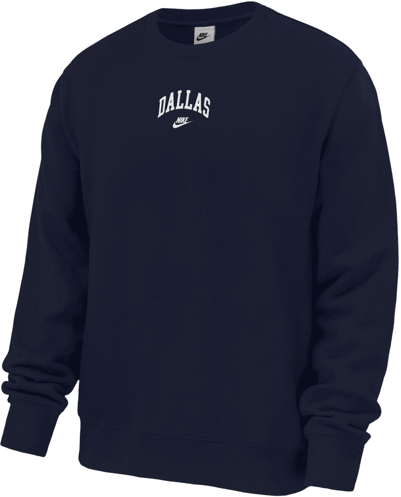 Nike Men's Dallas Arch Club Fleece Crewneck Sweatshirt