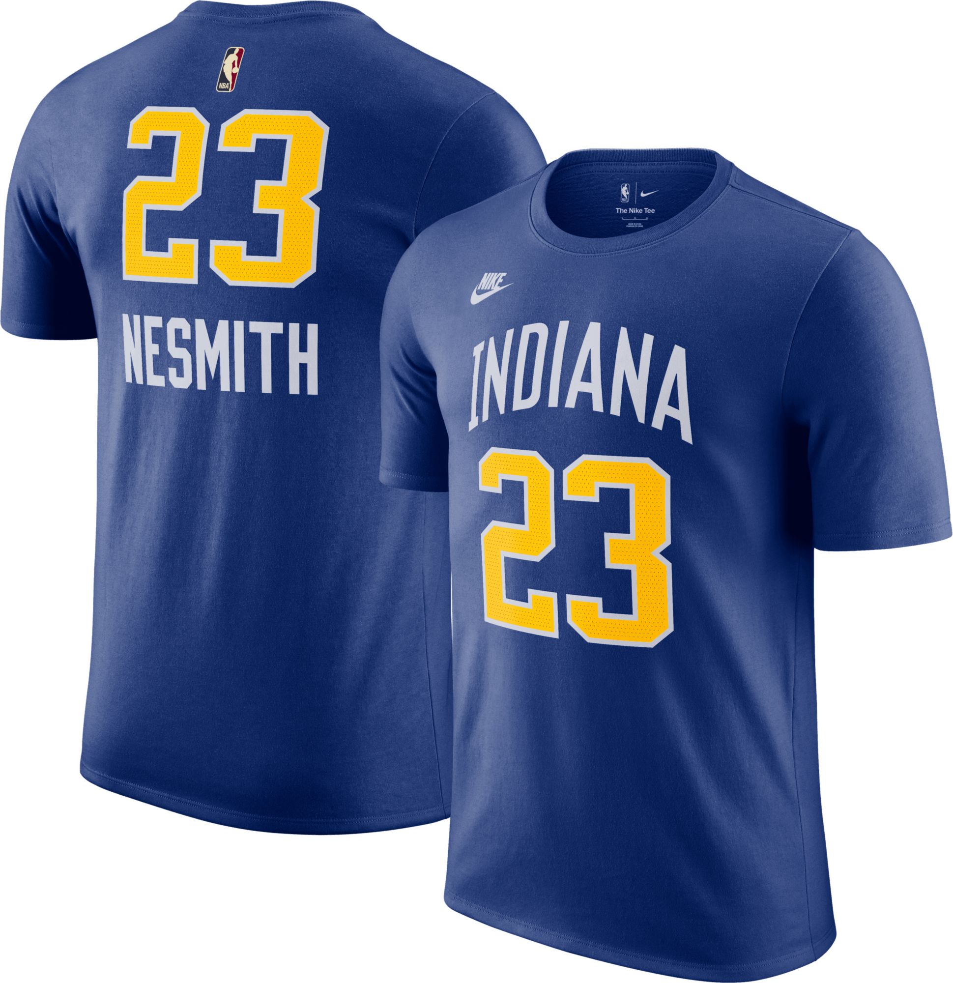 Nike Adult Indiana Pacers Aaron Nesmith 2026-27 Hardwood Classics T-Shirt, Men's