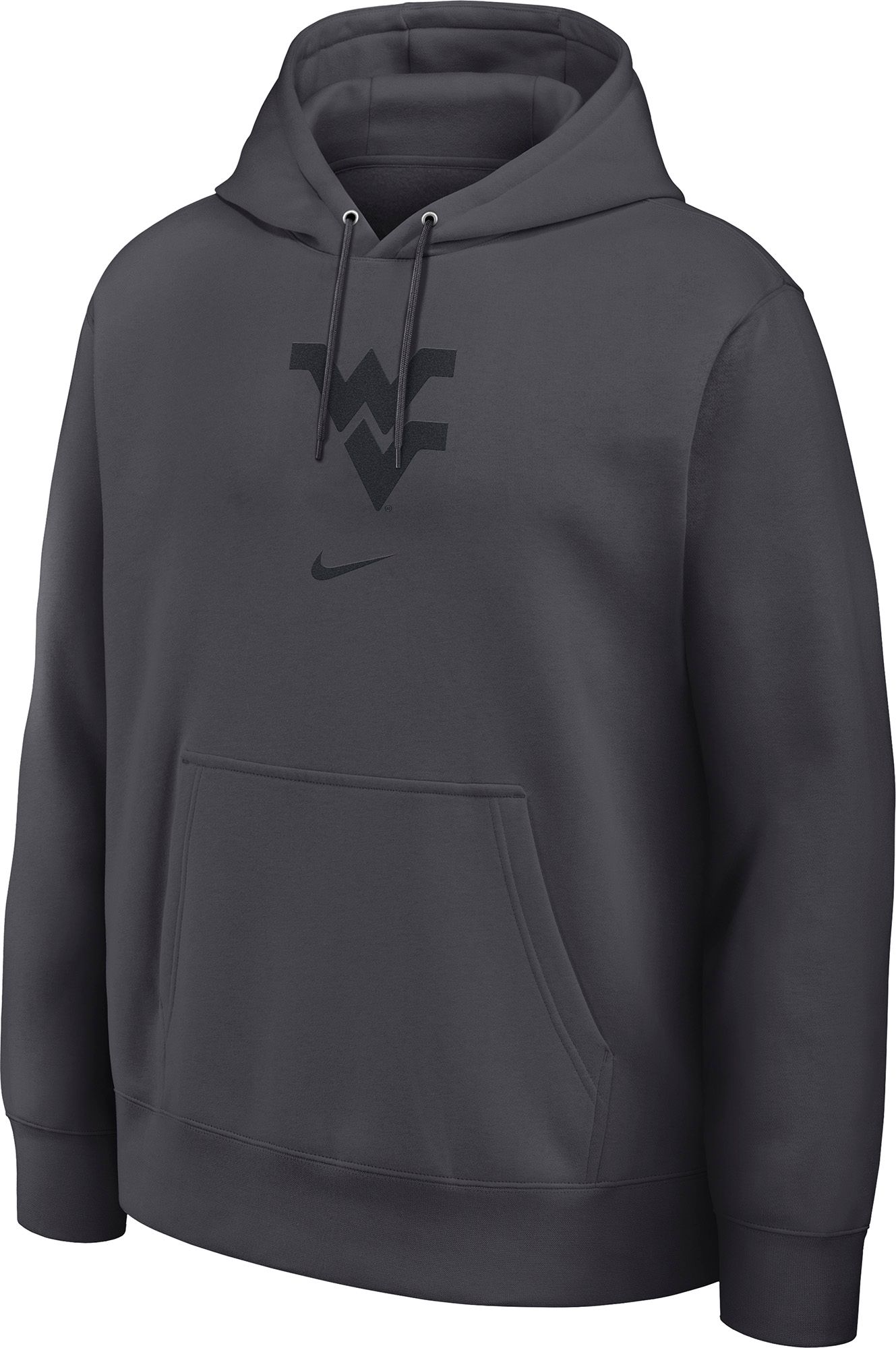 Nike Men's West Virginia Mountaineers Washed Club Fleece Hoodie