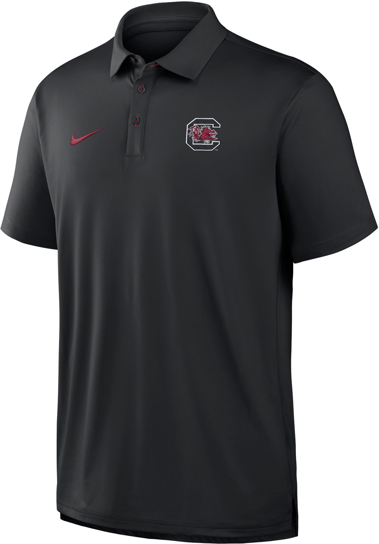 Nike Men's South Carolina Gamecocks Black Tour Gameday Polo