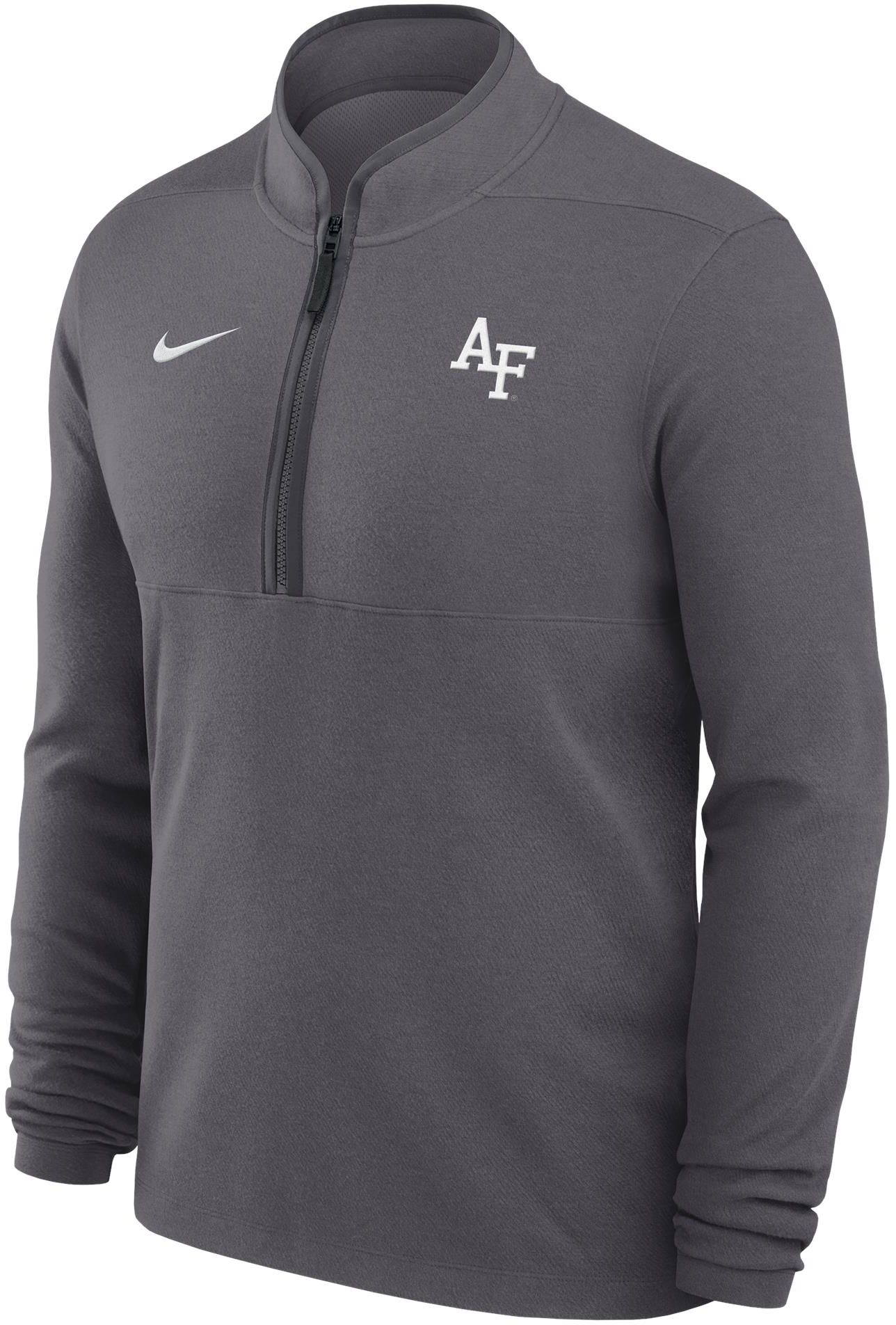Nike Men's Air Force Falcons Victory 1/4 Zip Pullover, Heather