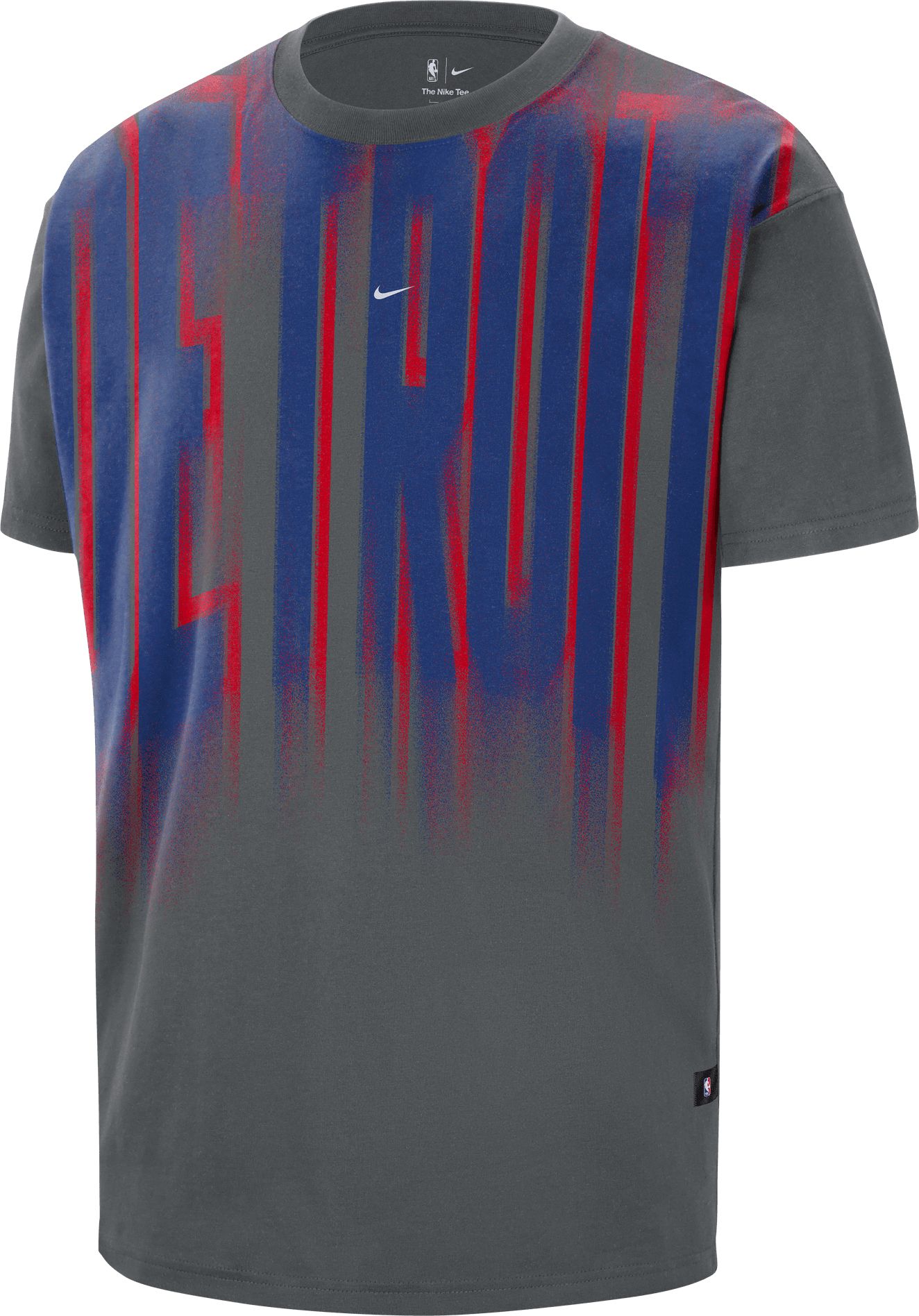 Nike Adult Detroit Pistons Worn With Obsession Game Theater Team T-Shirt