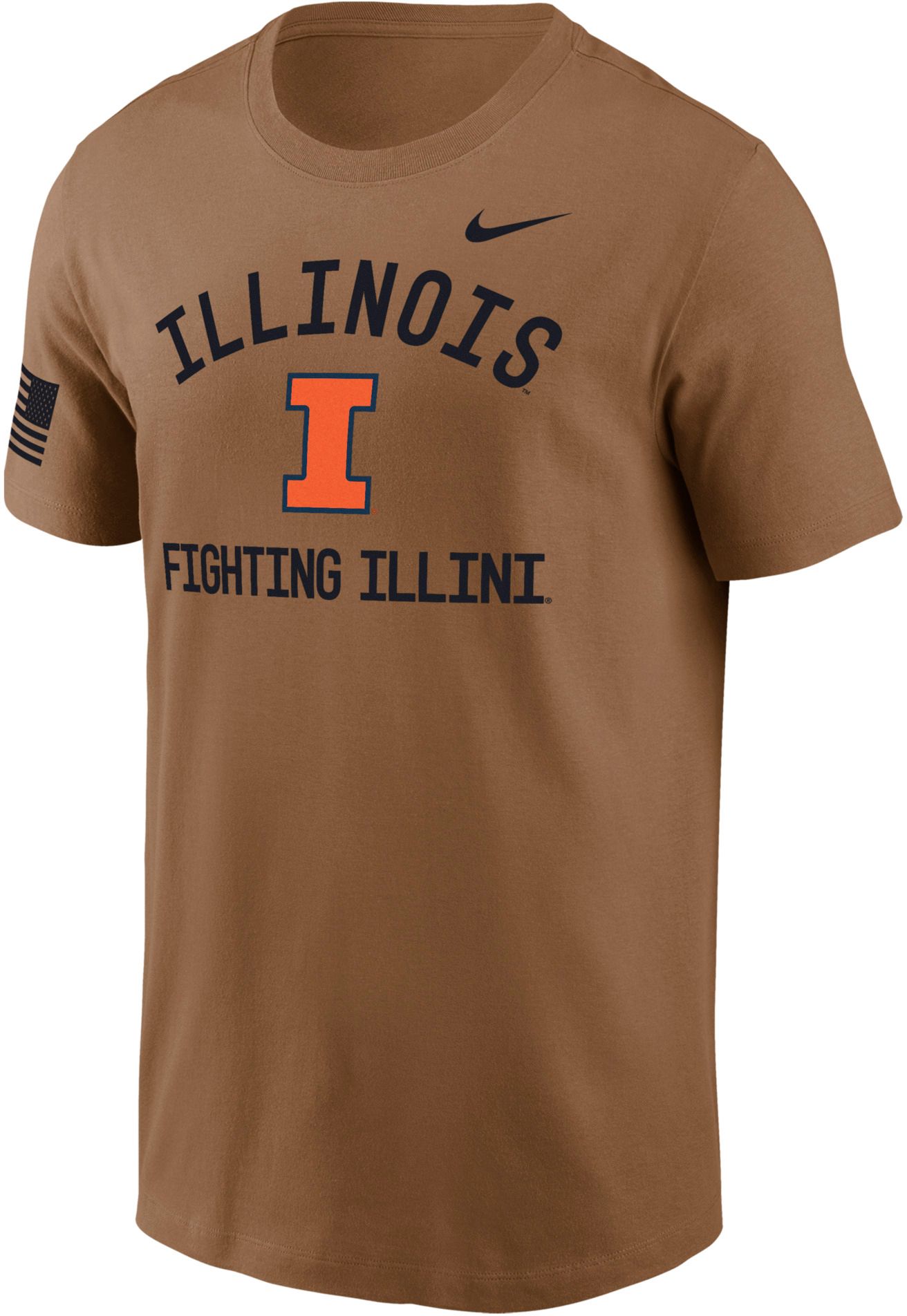 Nike Men's Illinois Fighting Illini 2026 Military Appreciation Dri-FIT T-Shirt