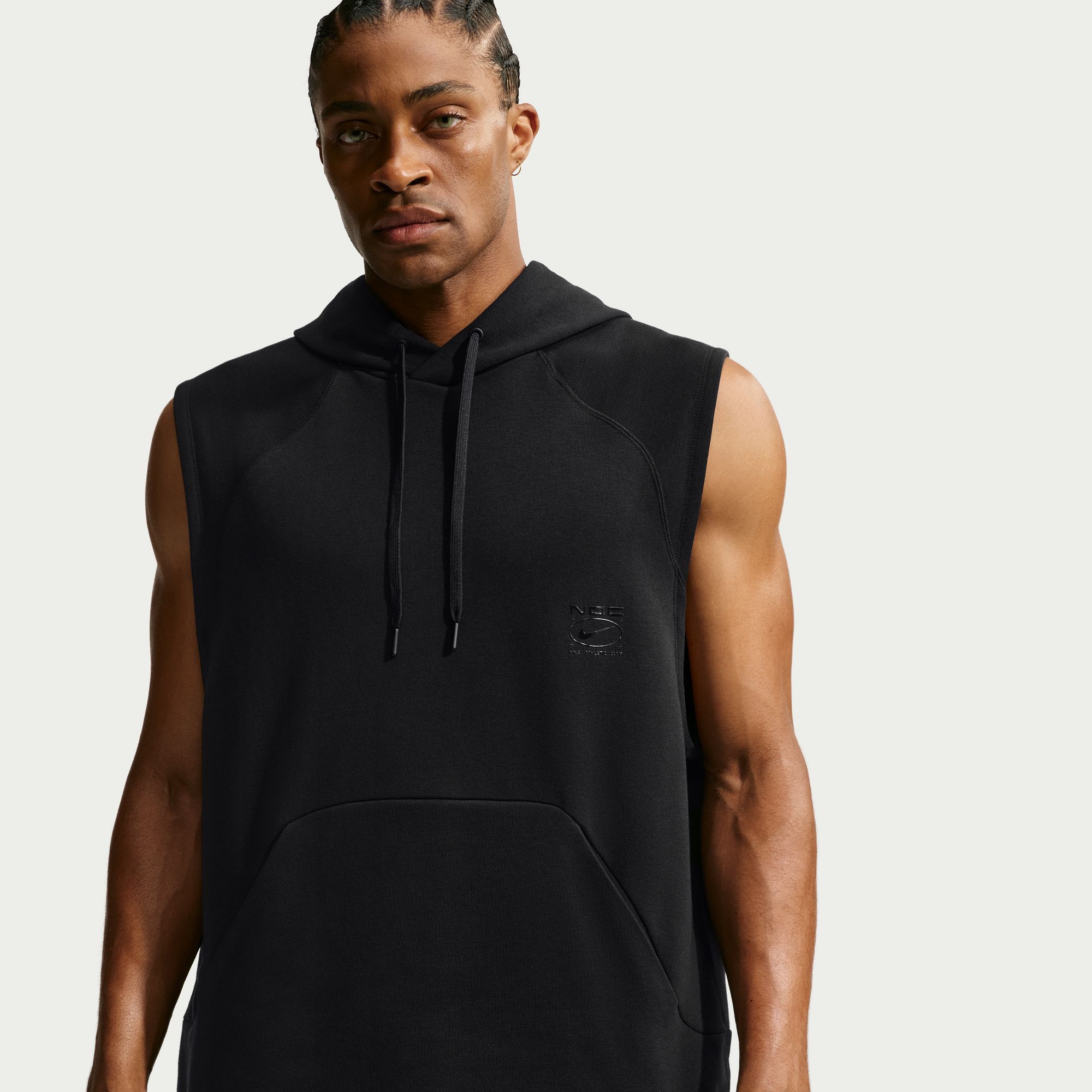 Nike Men's NAC Dri-FIT Sleeveless Fleece Hoodie