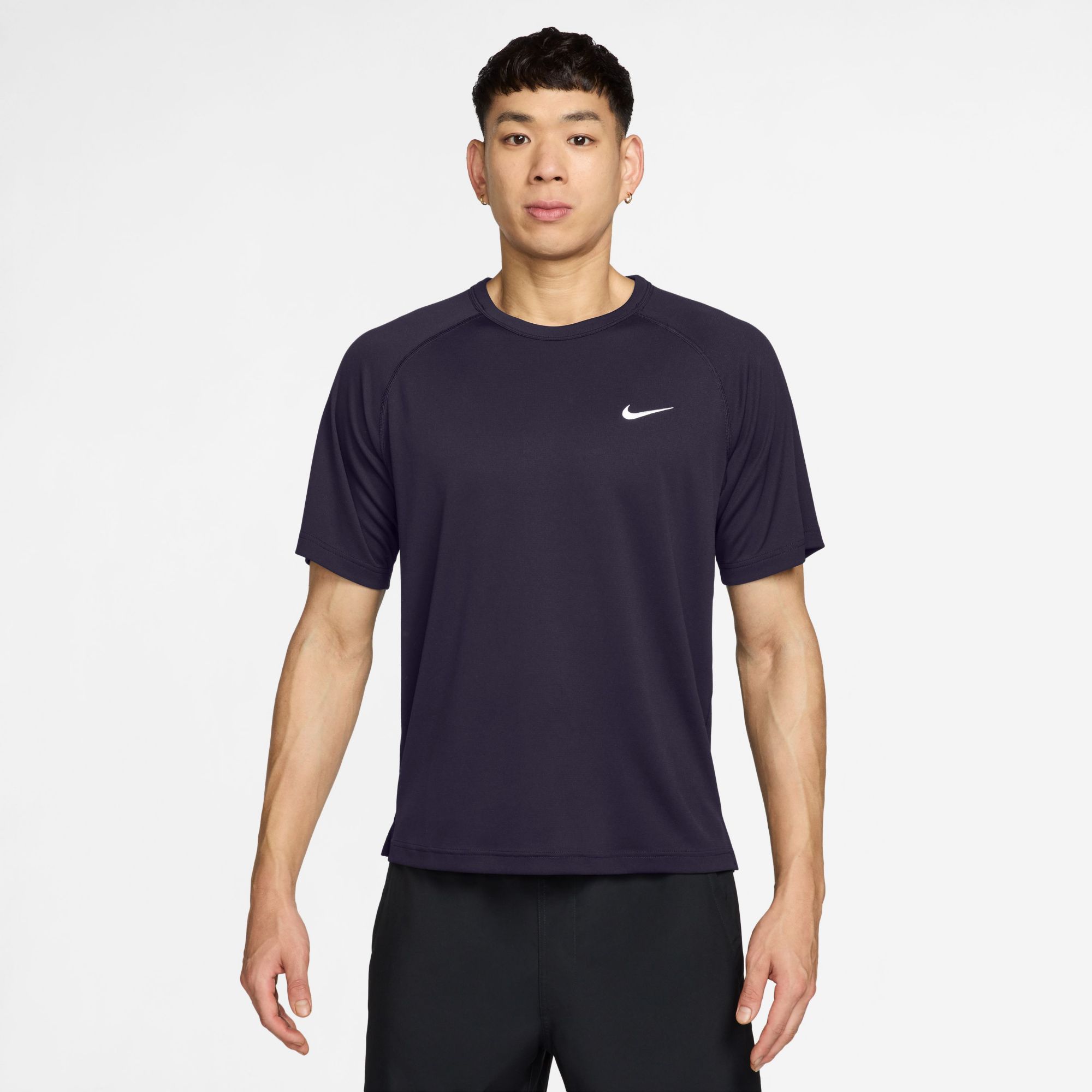 Nike Men's Dri-FIT Flex UV T-Shirt, Medium, Purple Dynasty