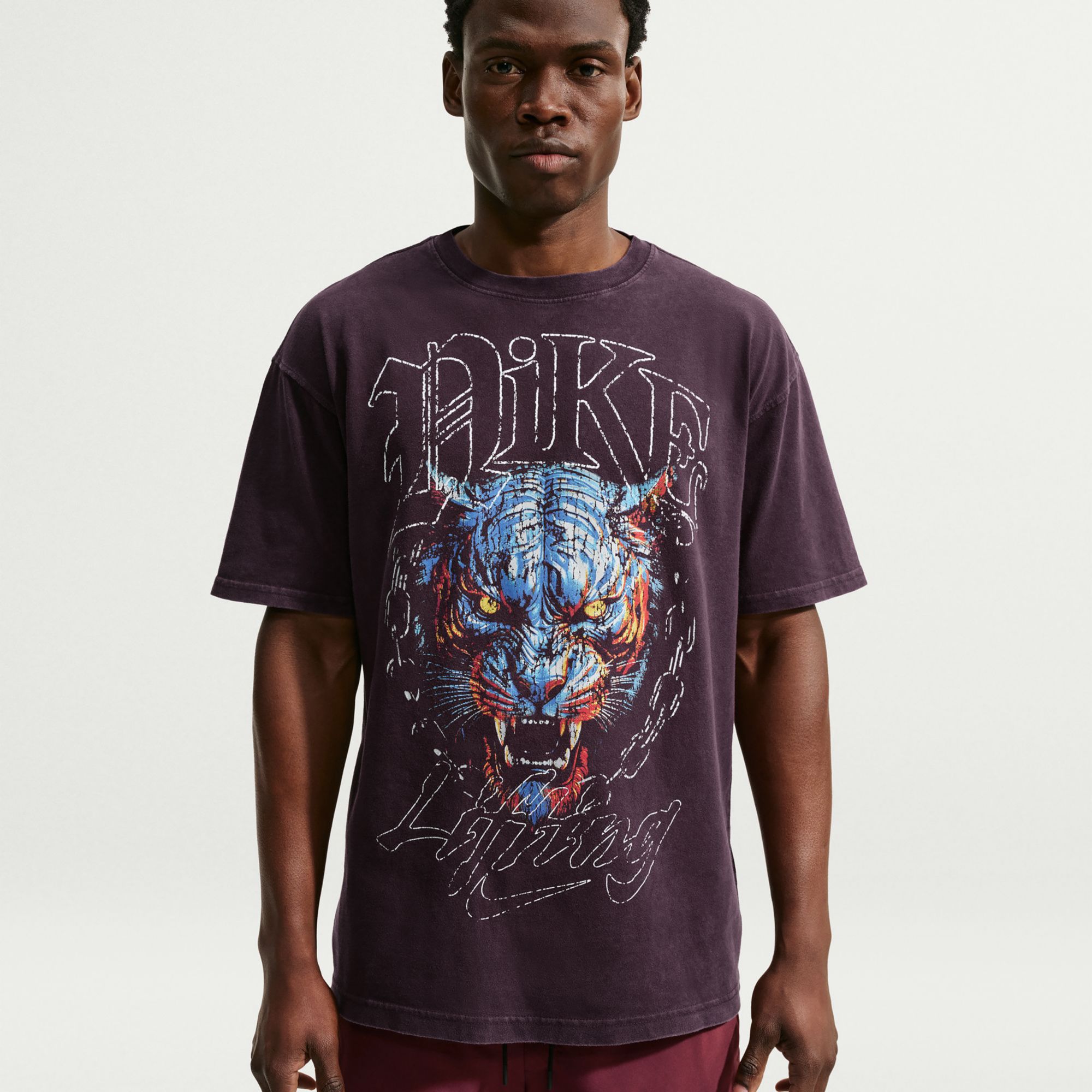 Nike Men's Lifting Tiger Graphic T-Shirt