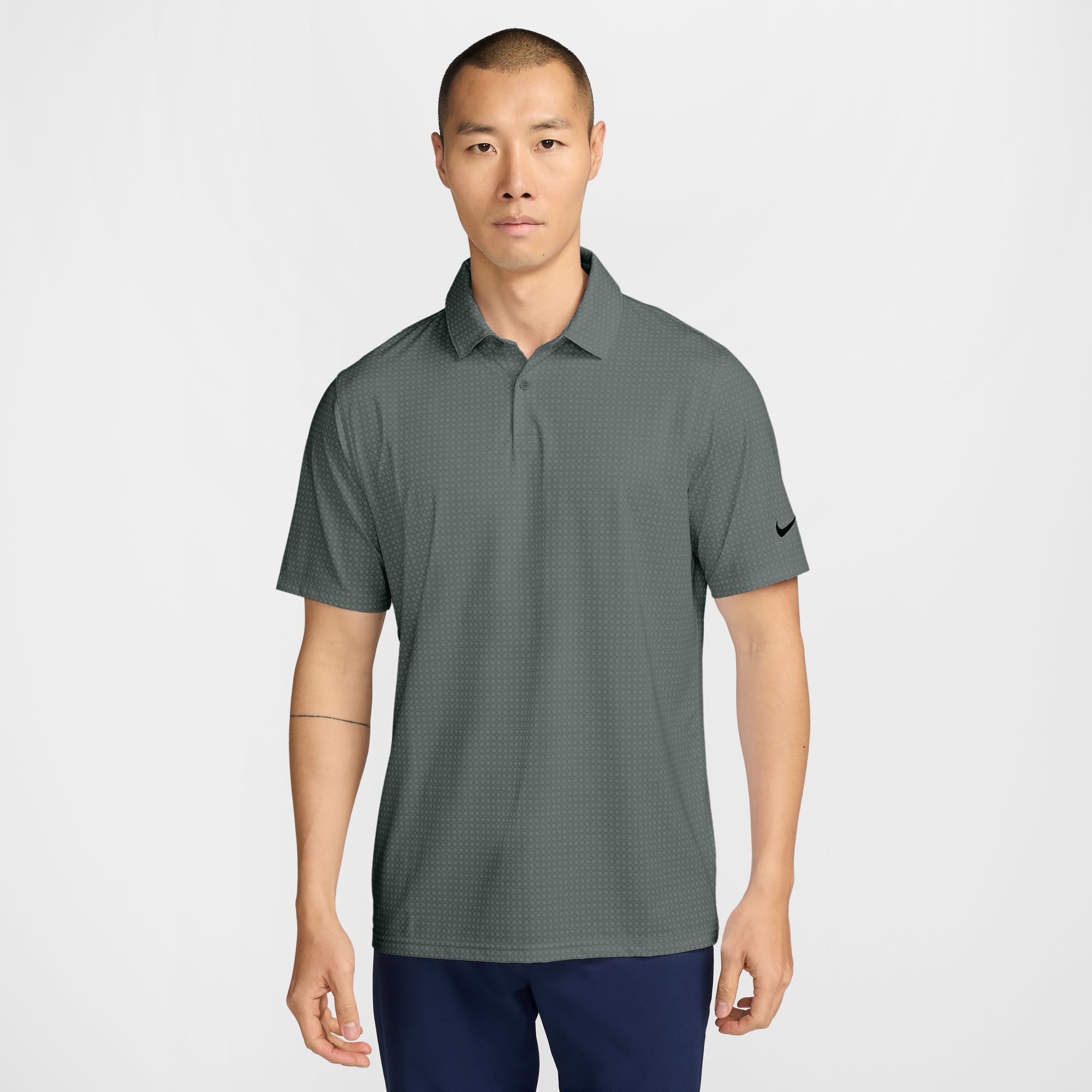 Nike Men's Velocity Dri-FIT Printed Golf Polo, XL, Jade Horizon Green