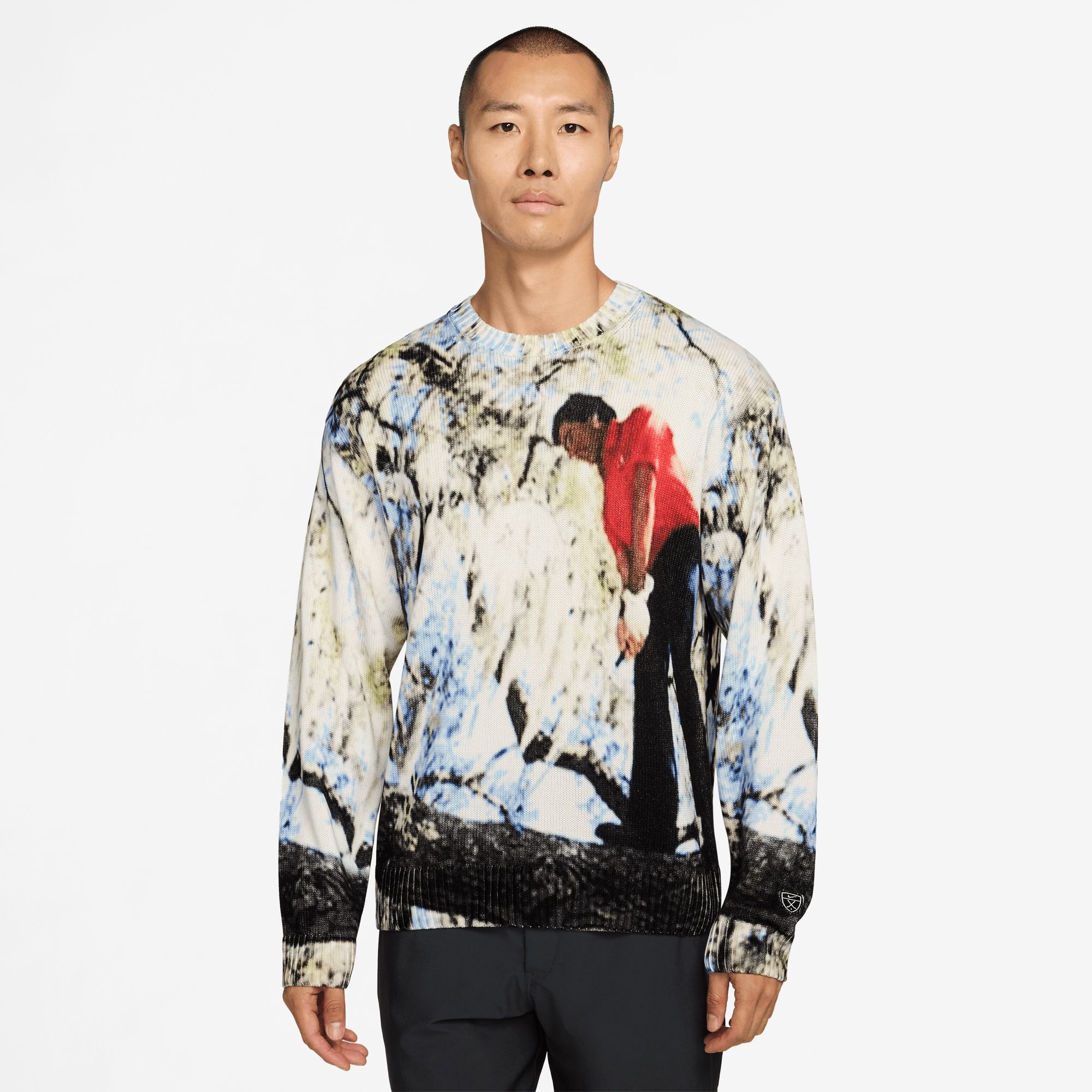 Nike Men's Fairway Fresh Crewneck Golf Shirt