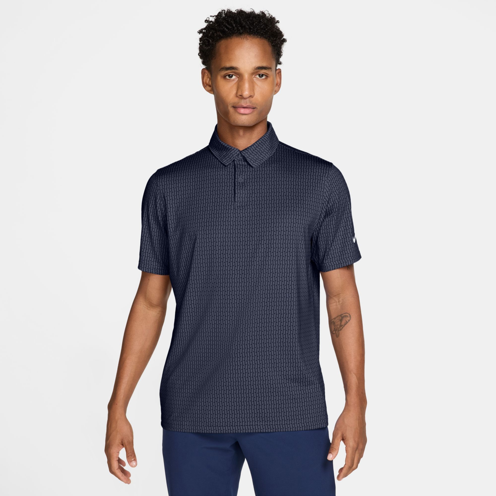 Nike Men's Velocity Dri-FIT Vertical Clubs Golf Polo
