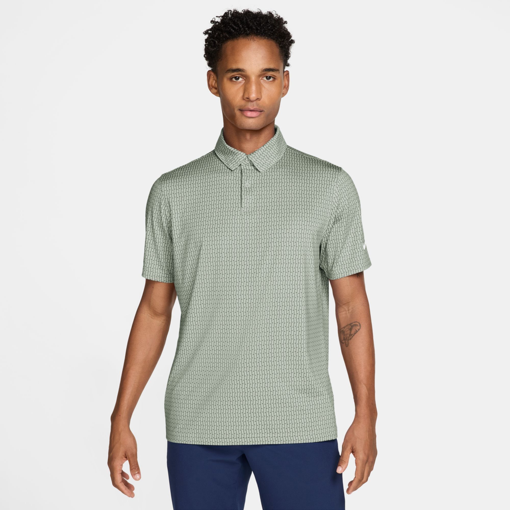 Nike Men's Velocity Dri-FIT Vertical Clubs Golf Polo