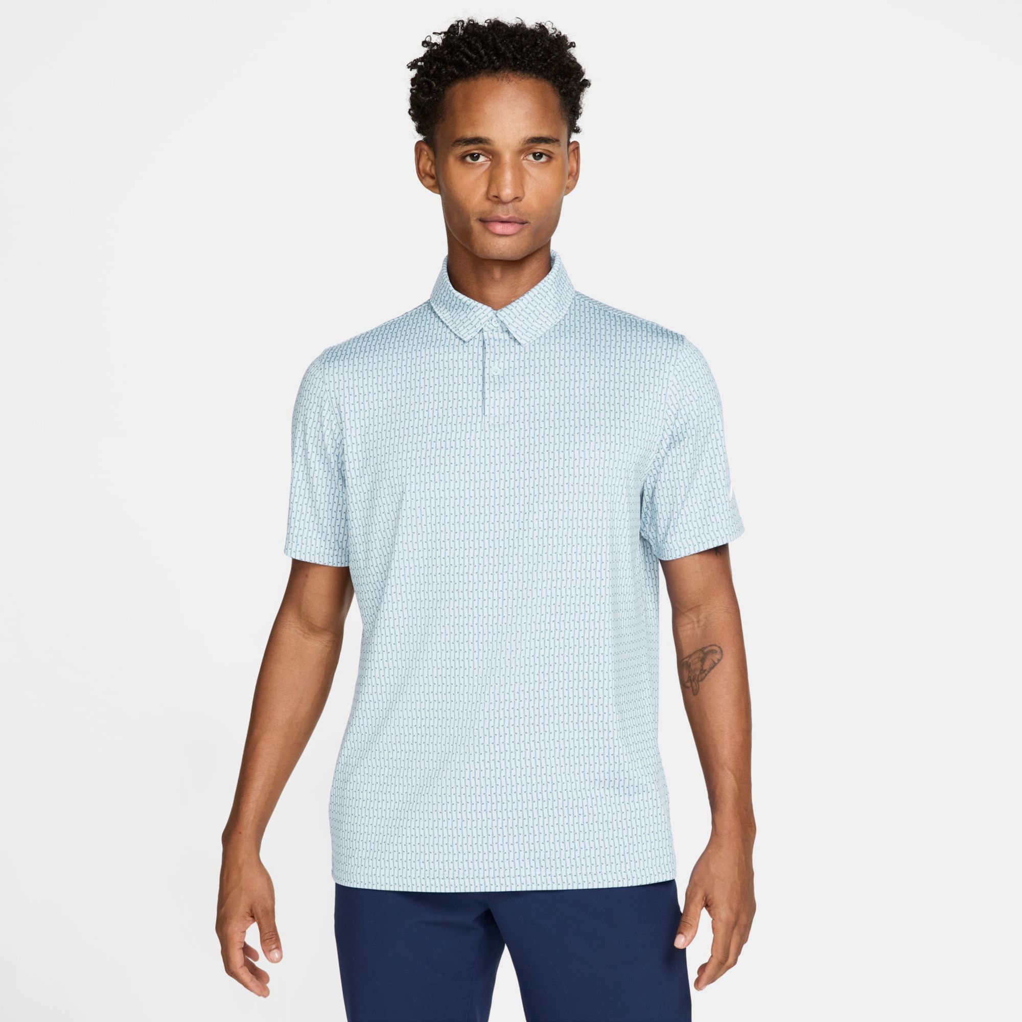 Nike Men's Velocity Dri-FIT Vertical Clubs Golf Polo