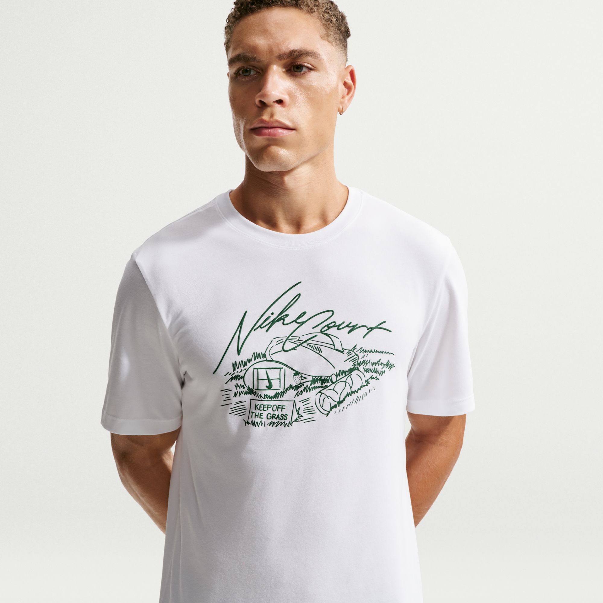 Nike Men's Court Dri-FIT Graphic Tennis T-Shirt