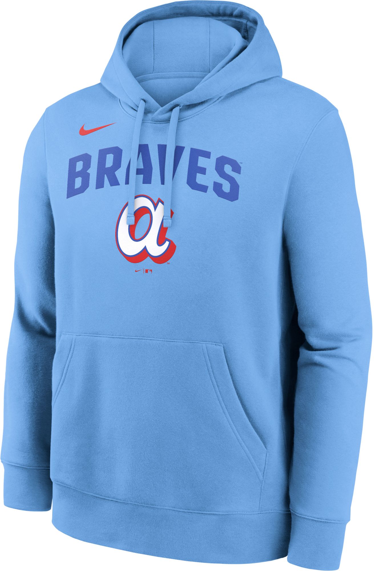 Nike Men's Atlanta Braves 2026 City Connect Wordmark Club Hoodie