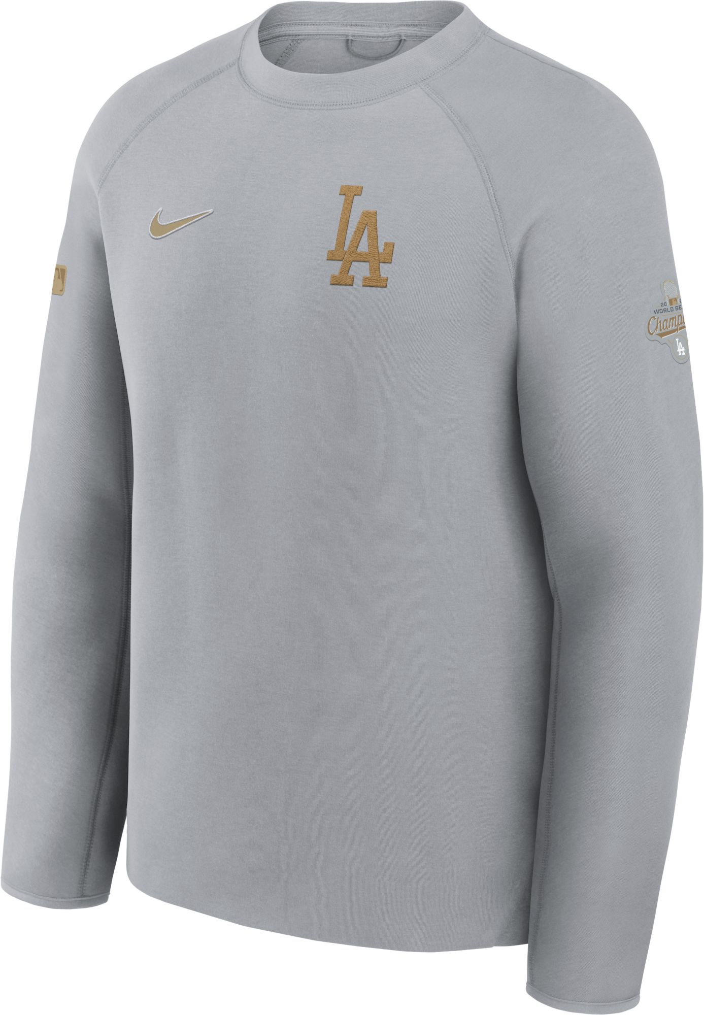 Nike Men's Los Angeles Dodgers 2026 Gold Collection Club Fleece Crewneck Sweatshirt