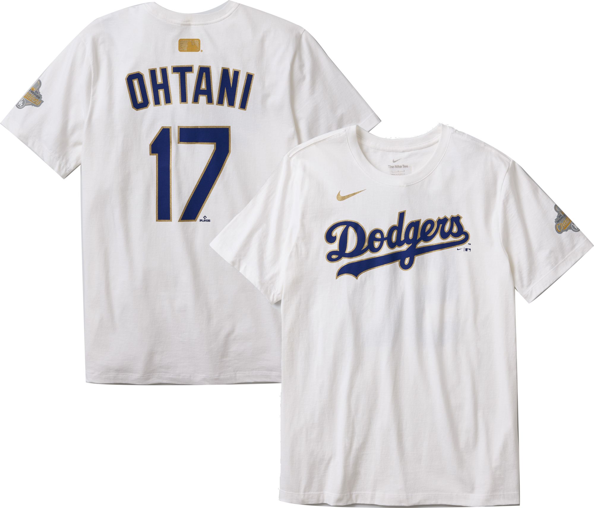 Nike Men's Los Angeles Dodgers Shohei Ohtani #17 2026 Gold Collection T-Shirt
