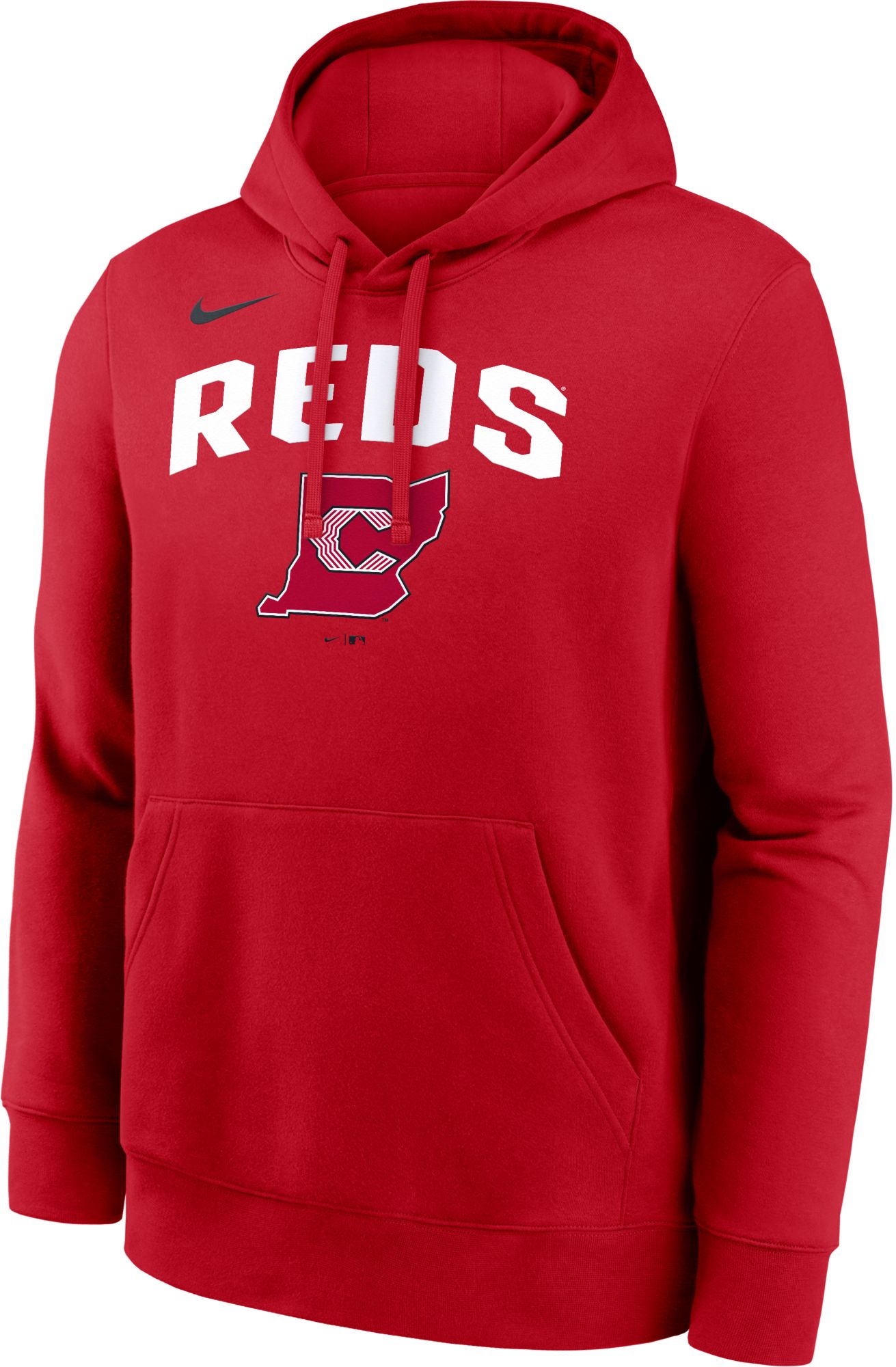 Nike Men's Cincinnati Reds 2026 City Connect Wordmark Club Hoodie