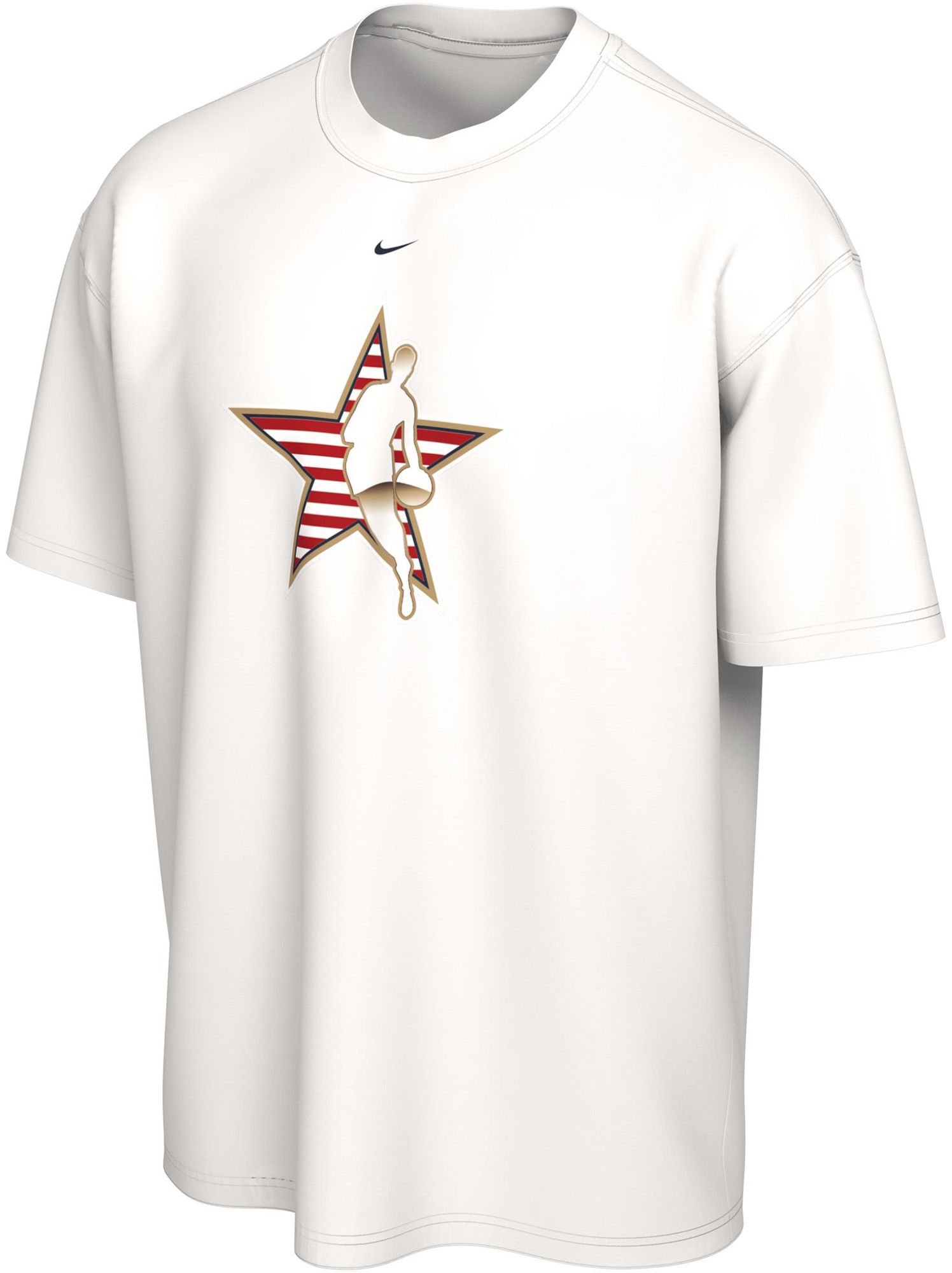 Nike Adult 2025-26 NBA All-Star Game Stripes USA T-Shirt