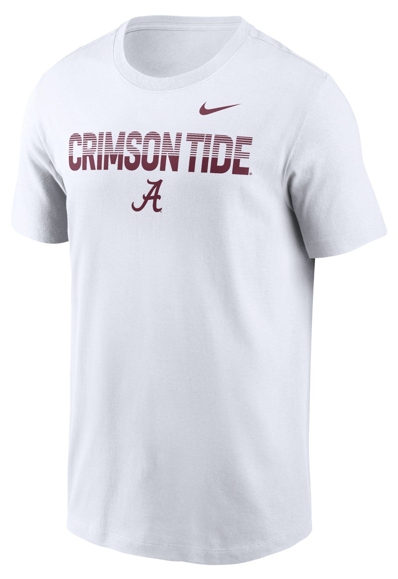 Nike Men's Alabama Crimson Tide White Kinetic T-Shirt