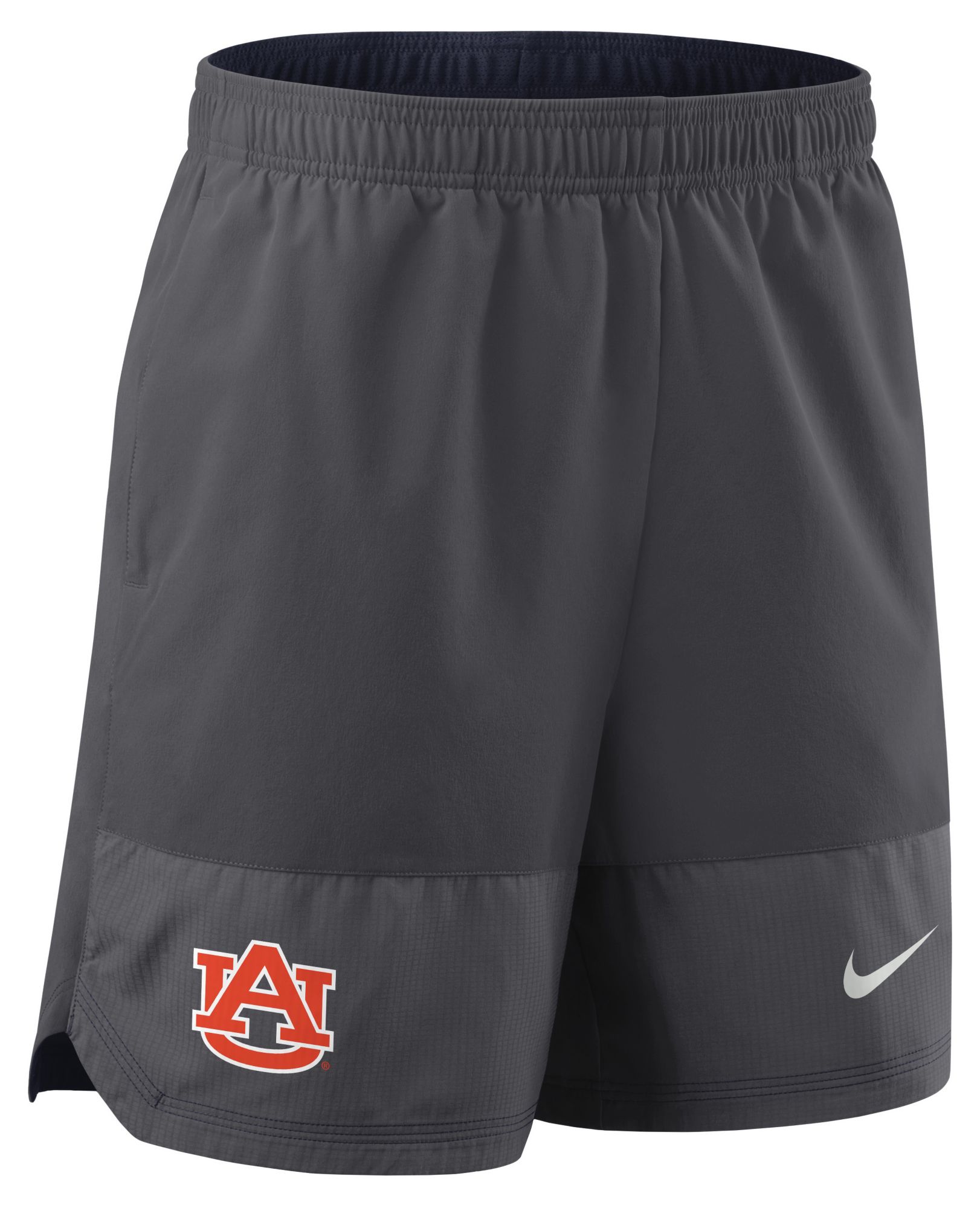 Nike Men's Auburn Tigers Grey Dri-Fit Woven Shorts