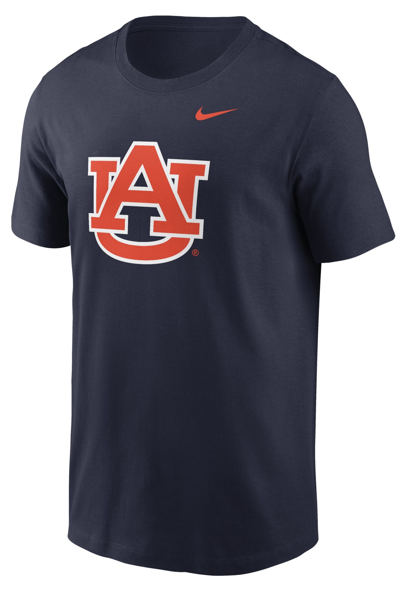 Nike Men's Auburn Tigers College Navy Primary Logo T-Shirt