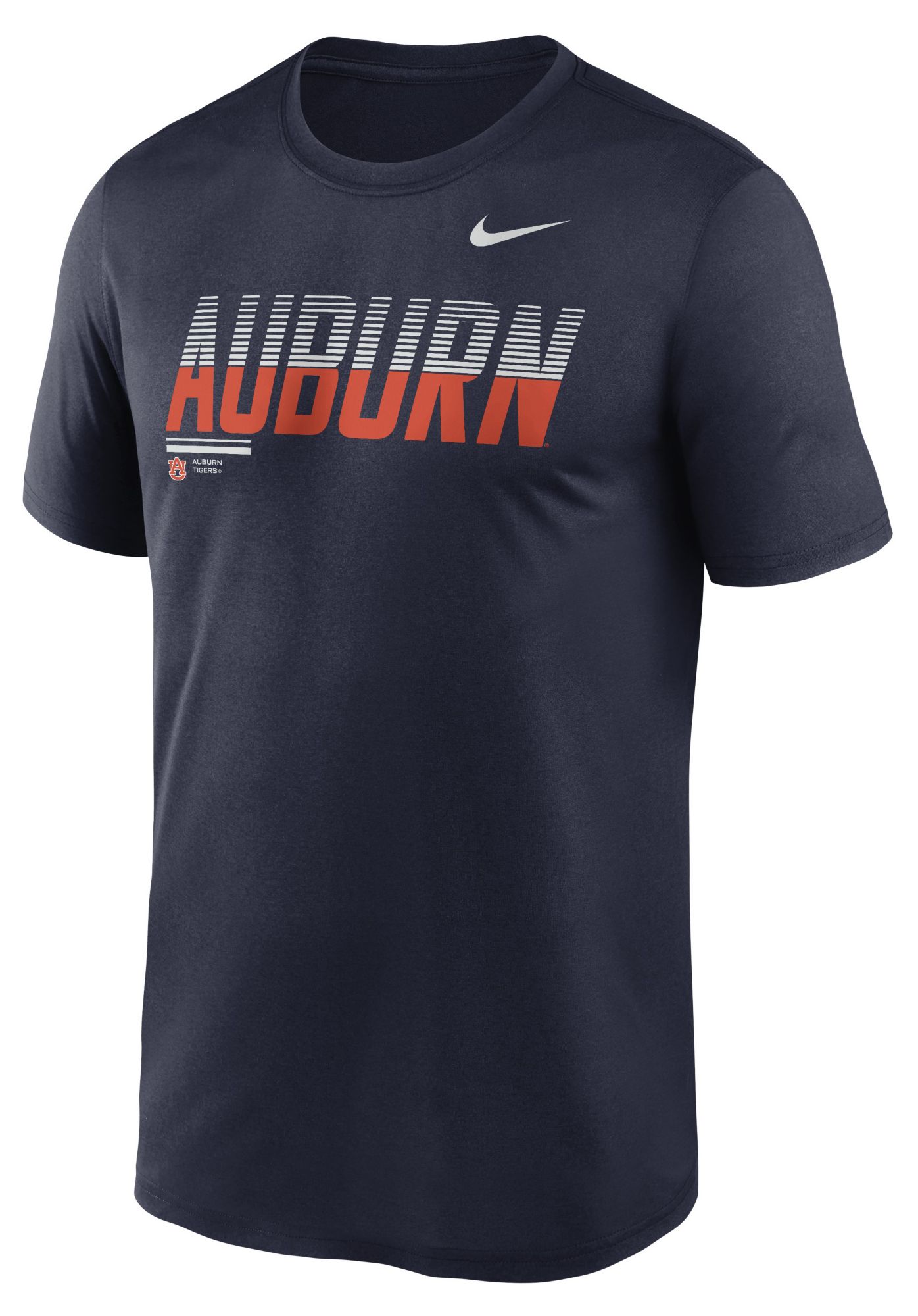 Nike Men's Auburn Tigers College Navy Dri-Fit Legend Gradient T-Shirt