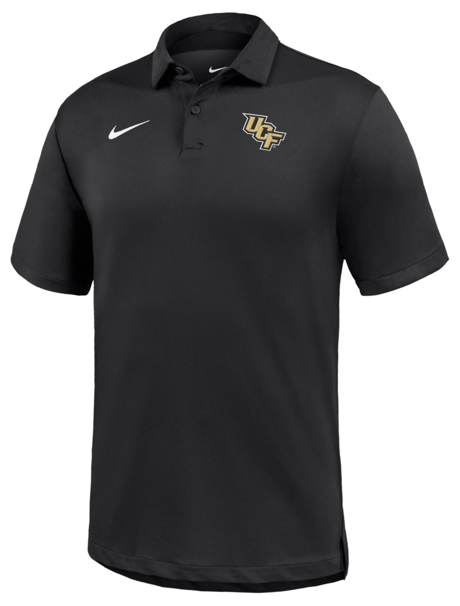 Nike Men's UCF Knights Black Dri-FIT Tour Golf Polo