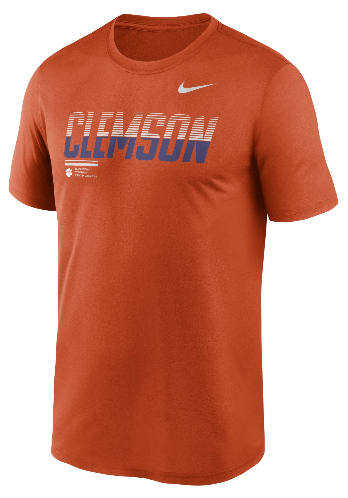 Nike Men's Clemson Tigers Univ Orange Dri-Fit Legend Gradient T-Shirt