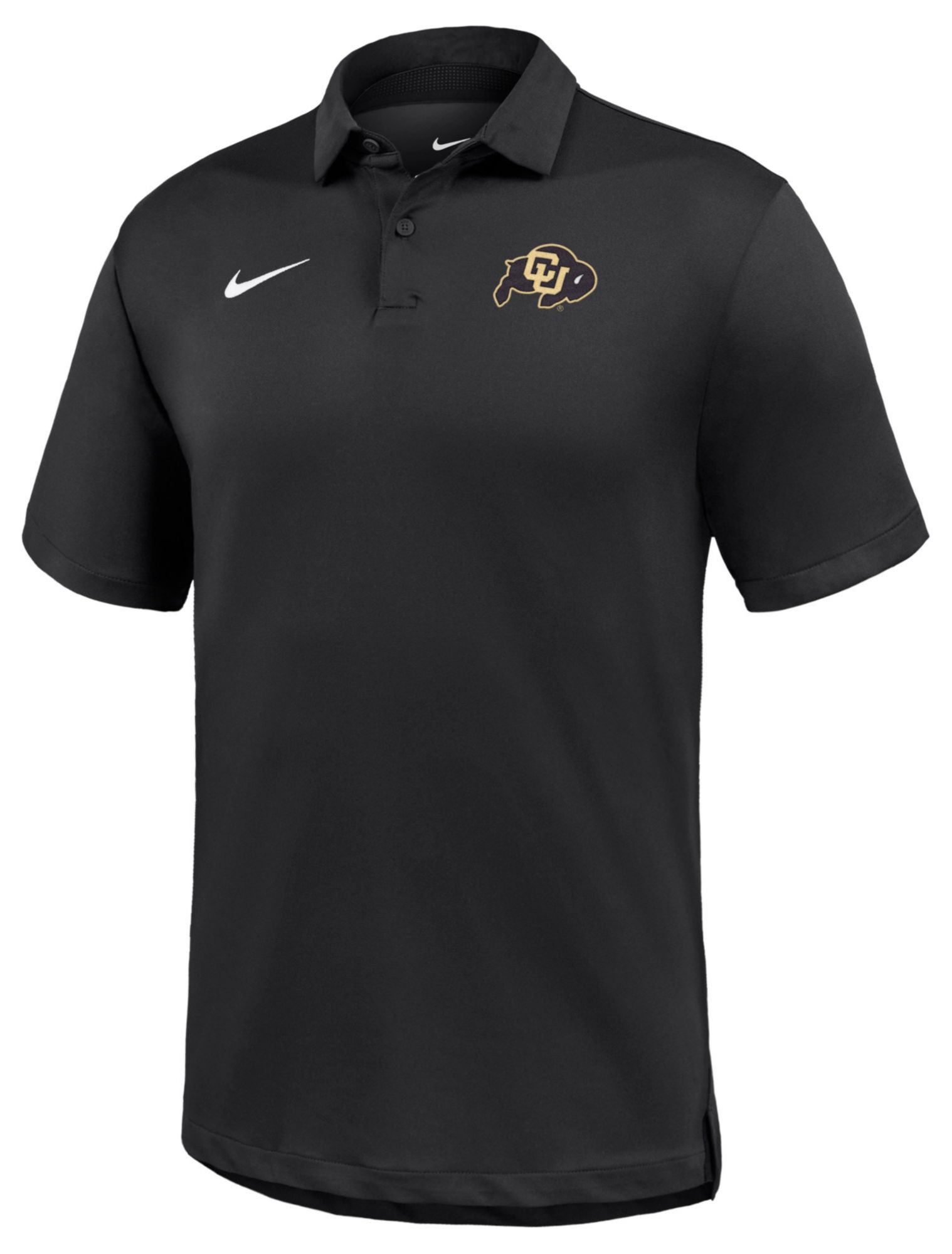 Nike Men's Colorado Buffaloes Black Dri-FIT Tour Golf Polo