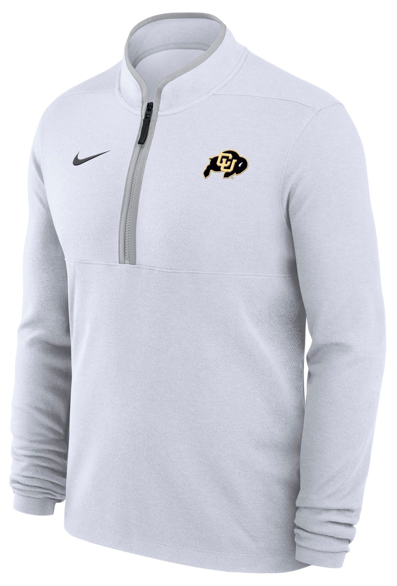 Nike Men's Colorado Buffaloes White Dri-FIT Victory 1/4 Zip Pullover