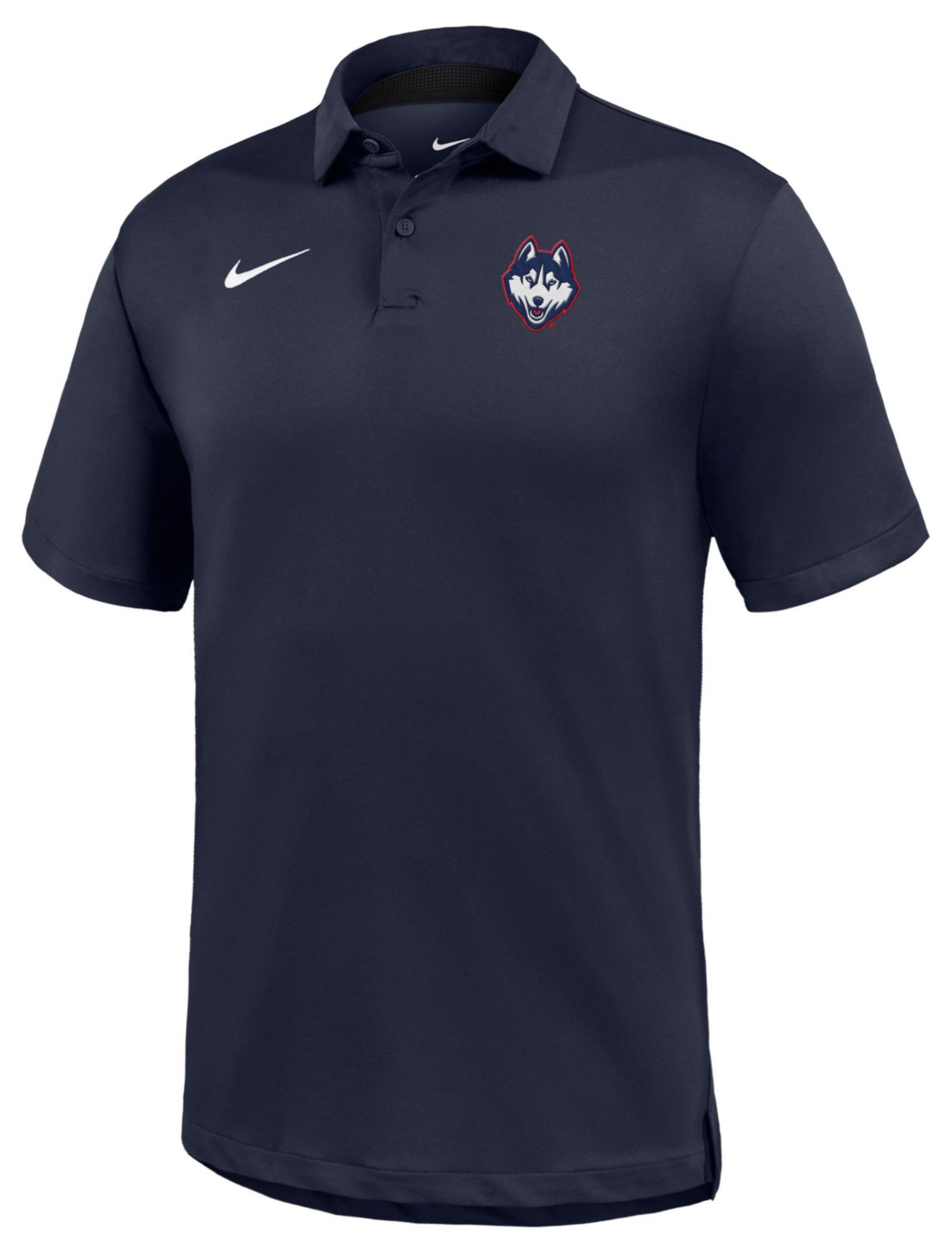Nike Men's UConn Huskies Navy Dri-FIT Tour Golf Polo