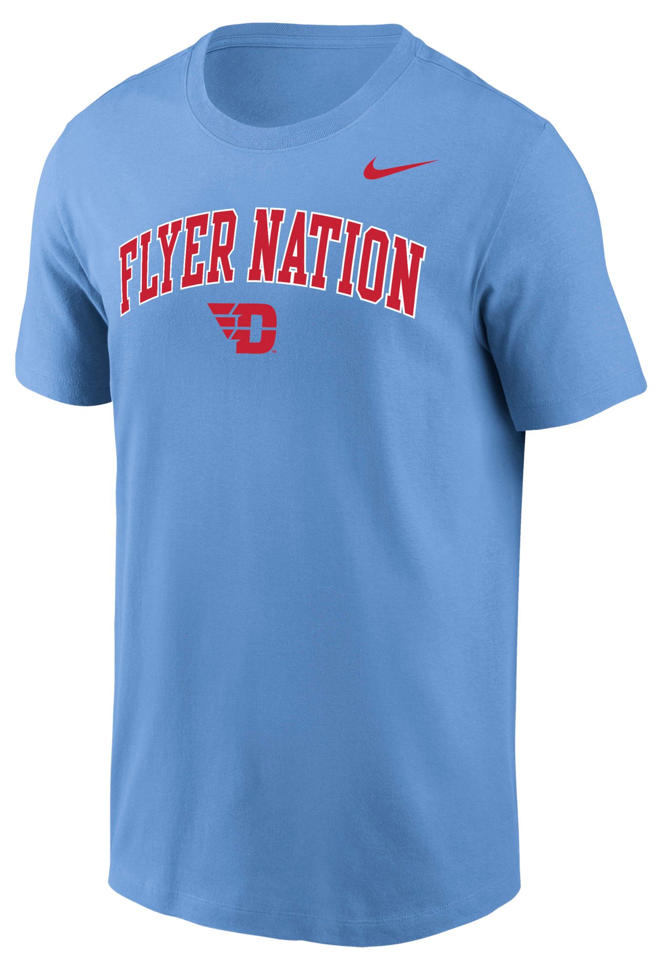 Nike Men's Dayton Flyers Light Blue Legend Logo T-Shirt