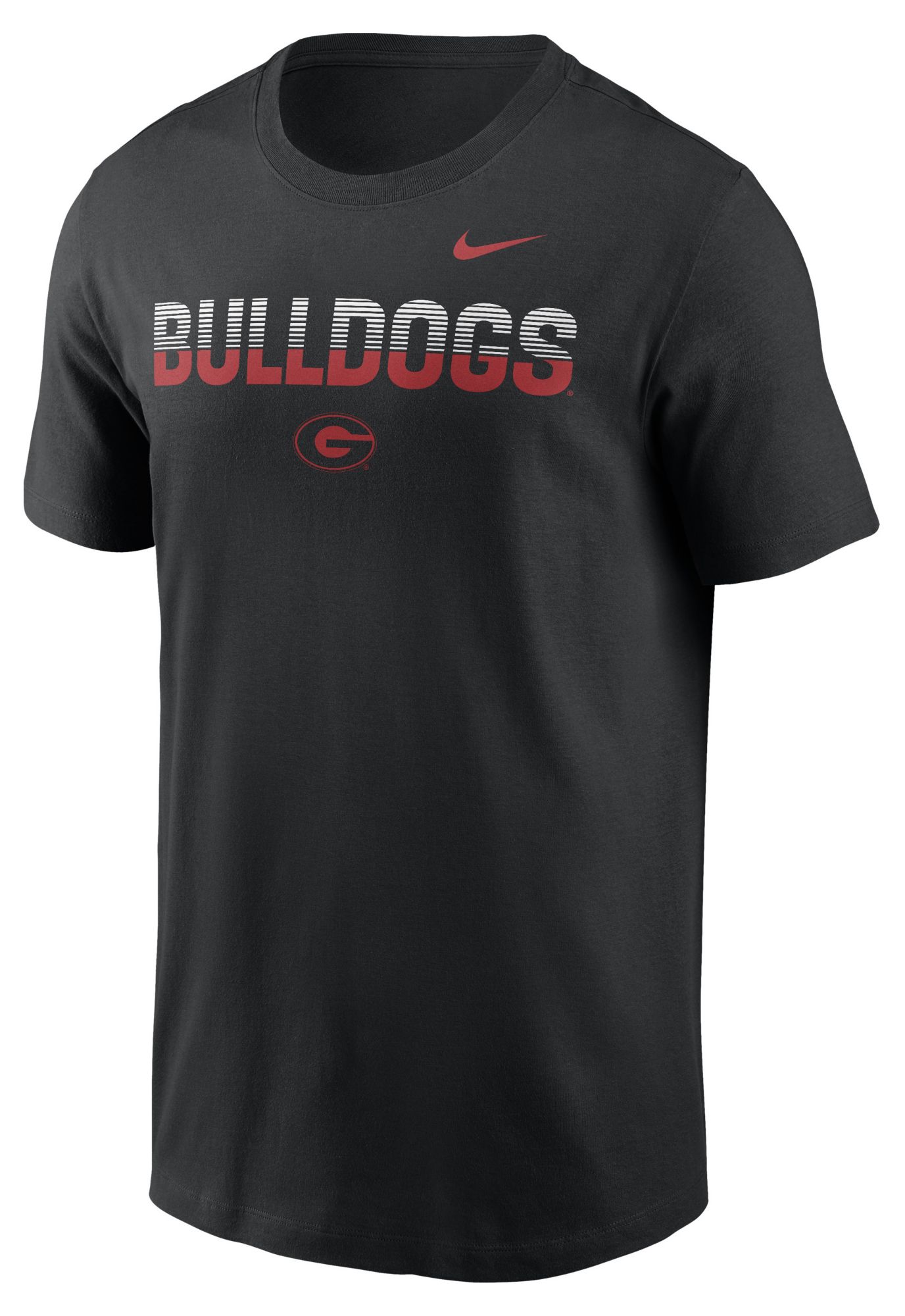 Nike Men's Georgia Bulldogs Black Kinetic T-Shirt