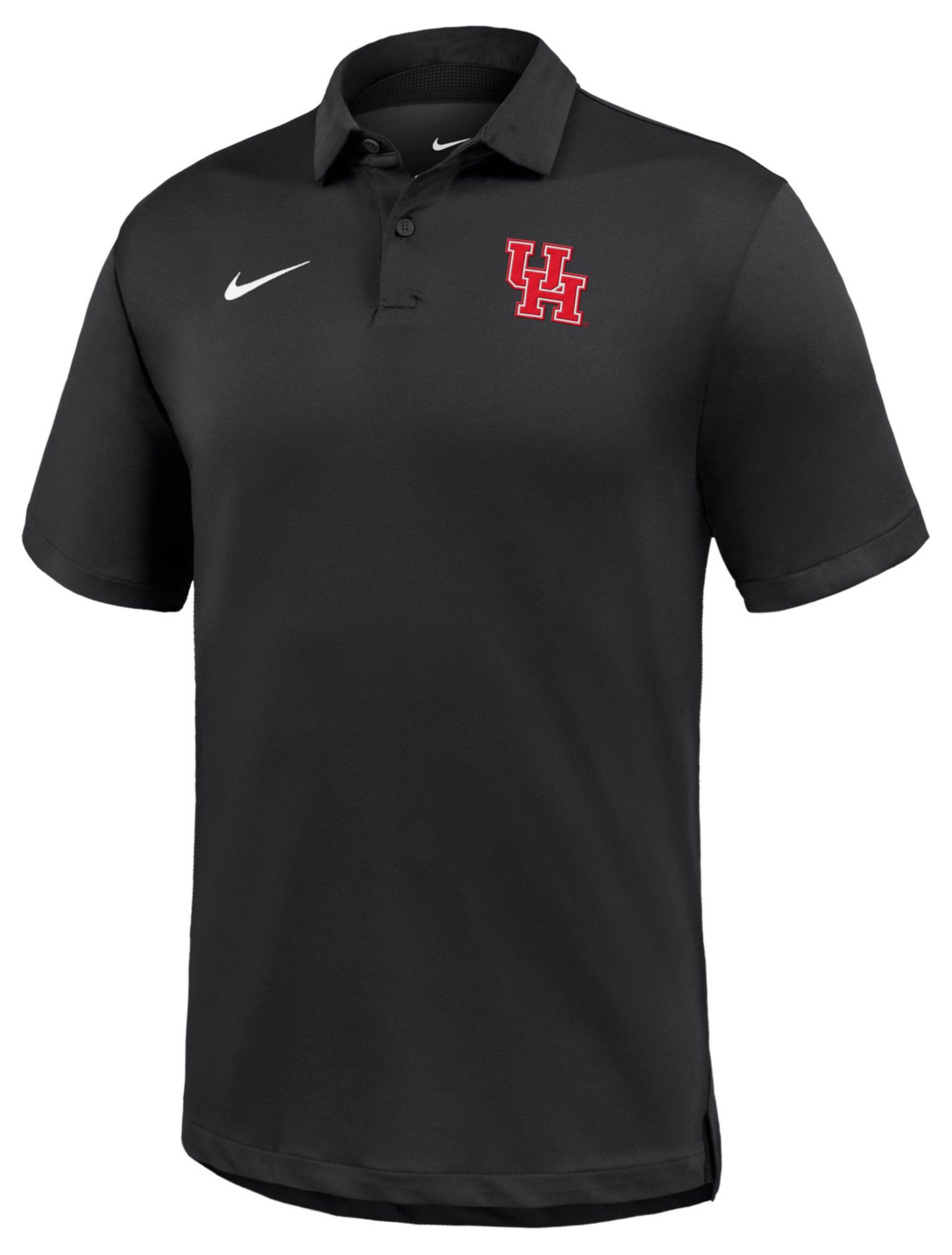 Nike Men's Houston Cougars Black Dri-FIT Tour Golf Polo