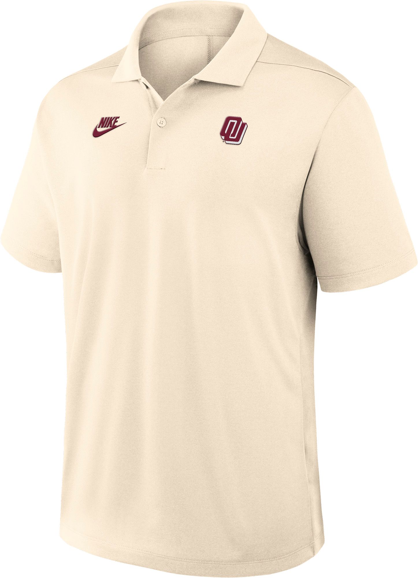 Nike Men's Oklahoma Sooners Natural Victory Plus Legacy Polo