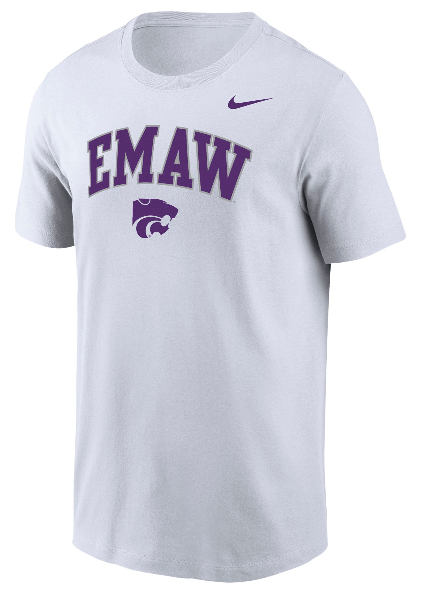 Nike Men's Kansas State Wildcats White Legend Logo T-Shirt