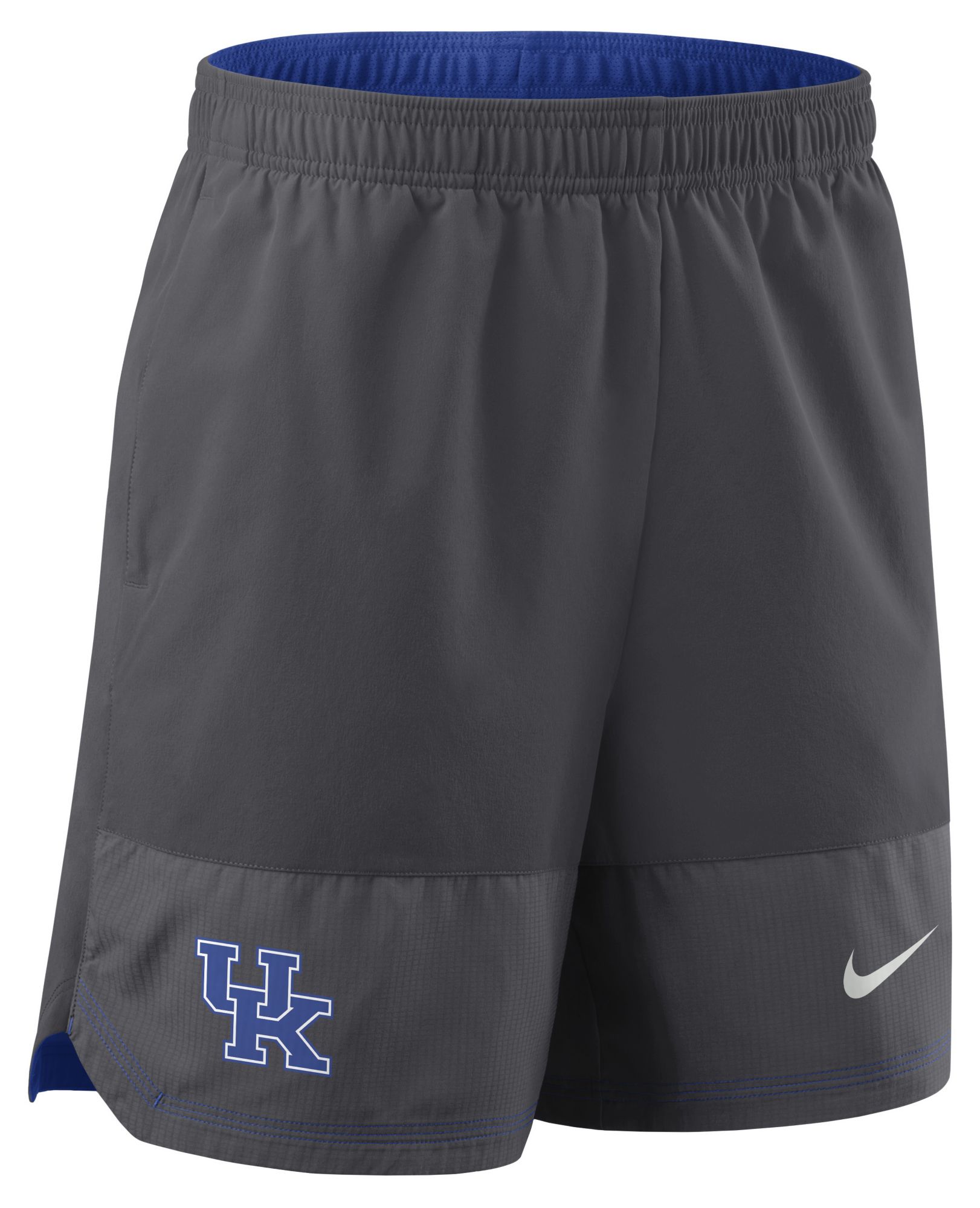 Nike Men's Kentucky Wildcats Grey Dri-Fit Woven Shorts