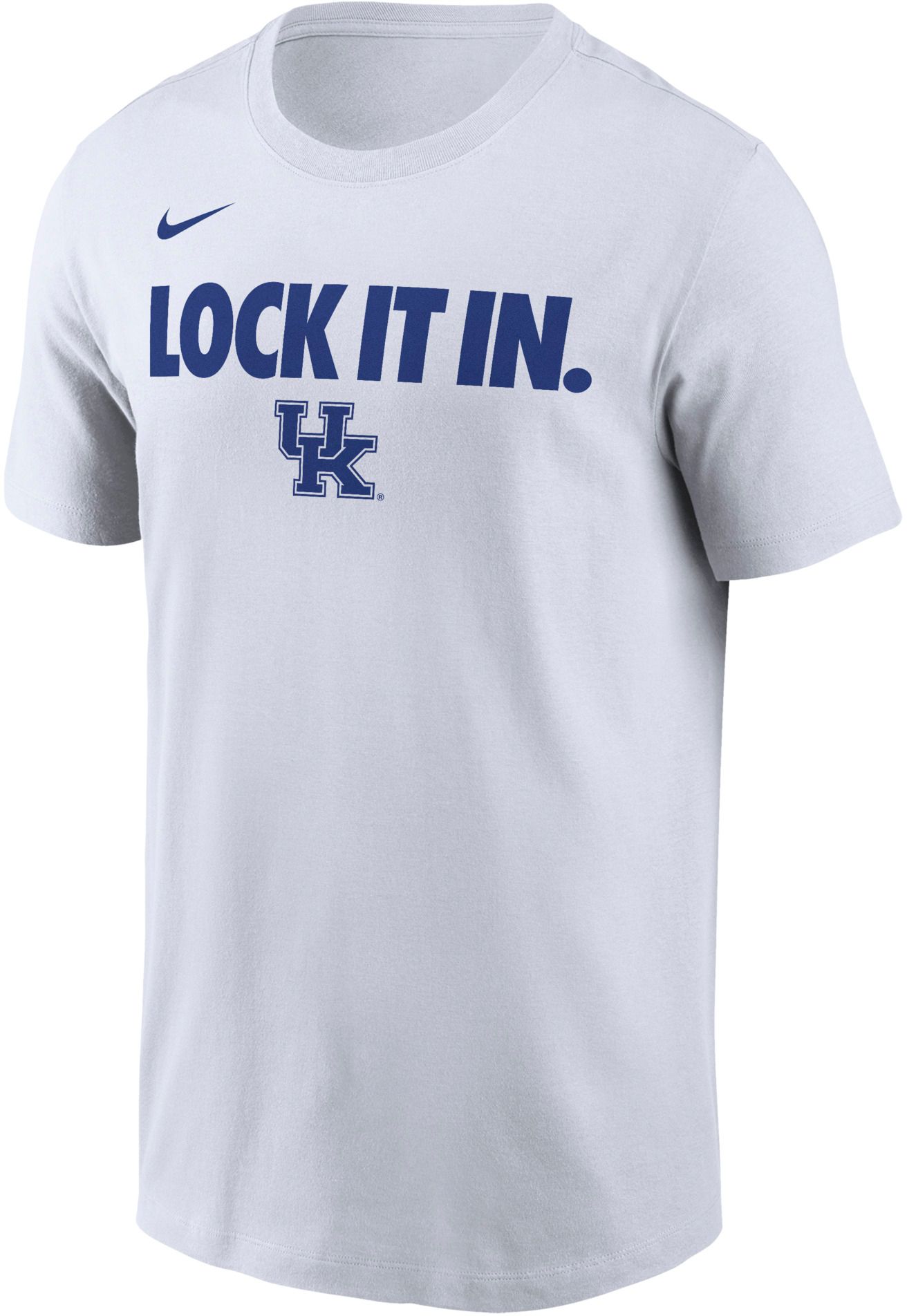 Nike Adult Kentucky Wildcats 'Lock It In.' White Bench T-Shirt