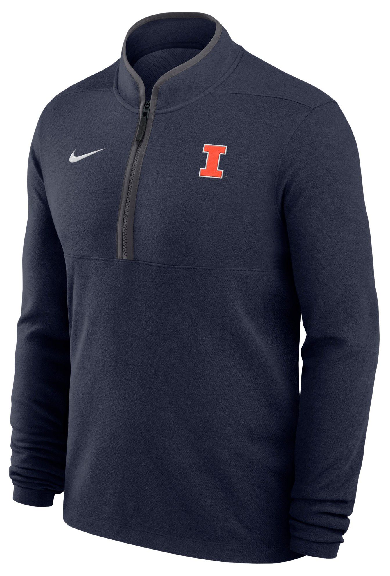 Nike Men's Illinois Fighting Illini Navy Dri-FIT Victory 1/4 Zip Pullover