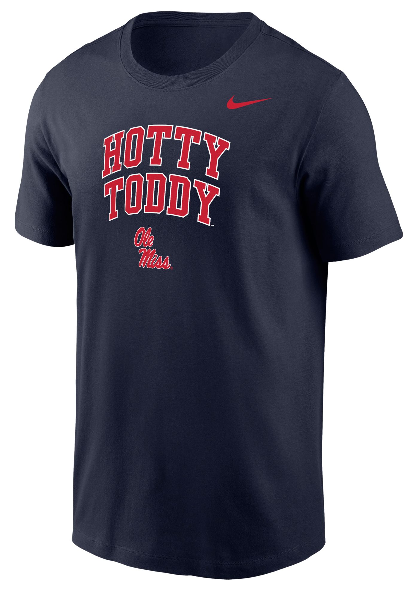 Nike Men's Ole Miss Rebels Navy Legend Logo T-Shirt