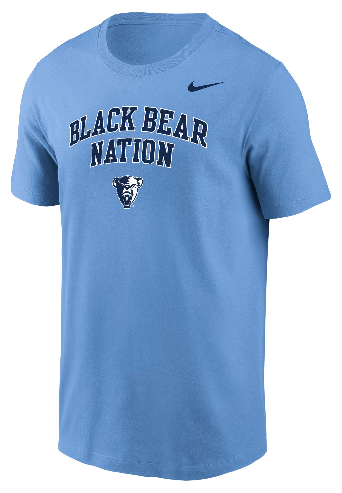 Nike Men's Maine Black Bears Light Blue Legend Logo T-Shirt