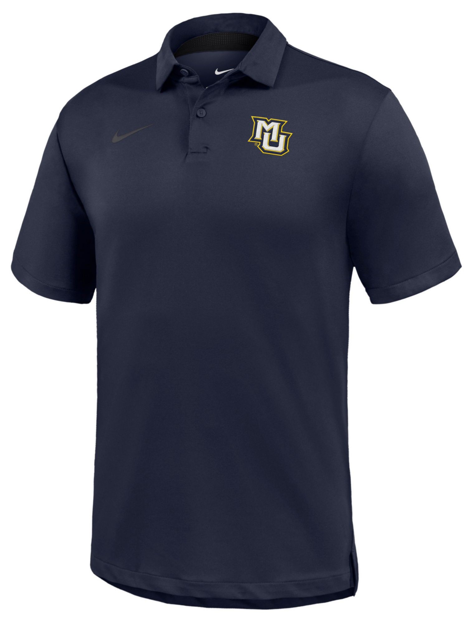 Nike Men's Marquette Golden Eagles Navy Dri-FIT Tour Golf Polo