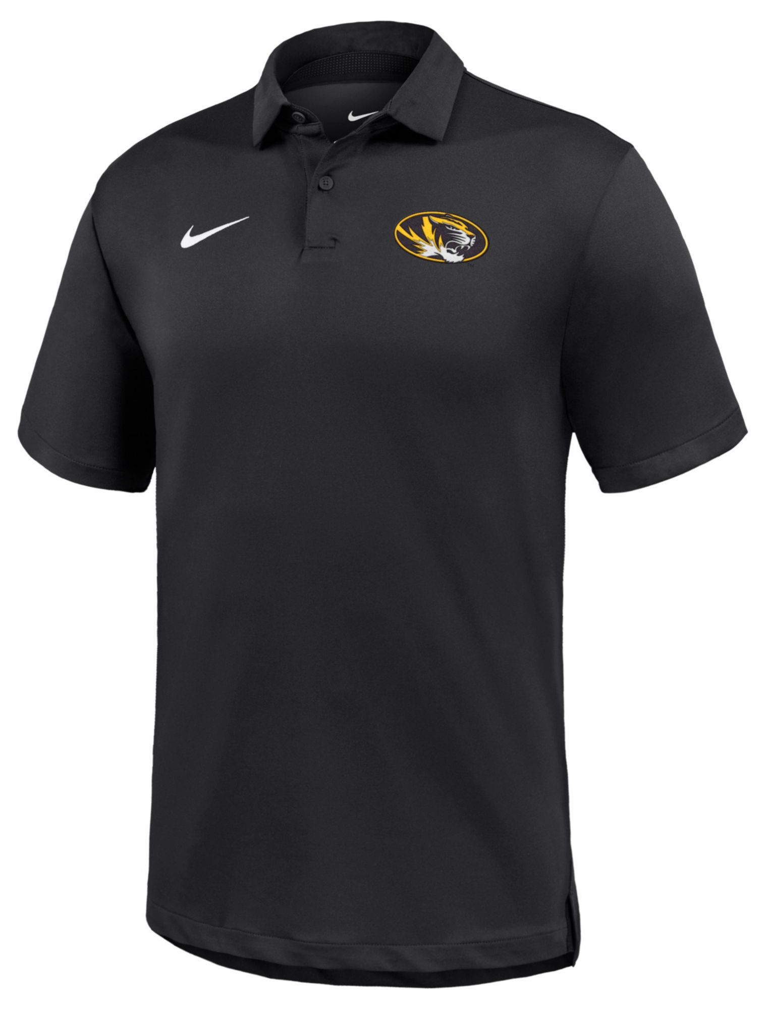 Nike Men's Missouri Tigers Black Dri-FIT Tour Golf Polo