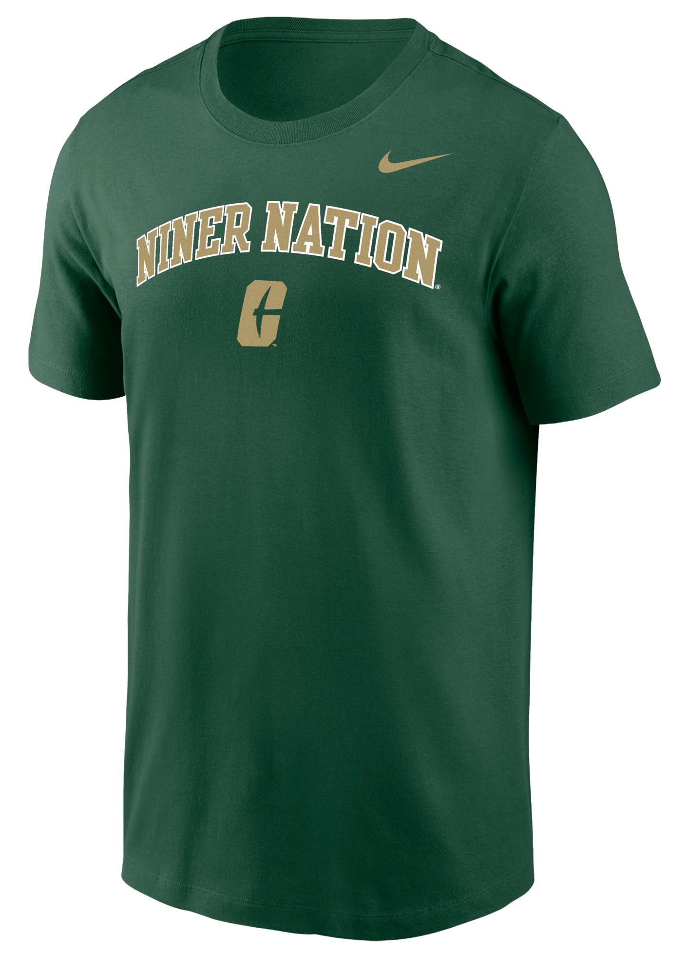 Nike Men's Charlotte 49ers Green Legend Logo T-Shirt