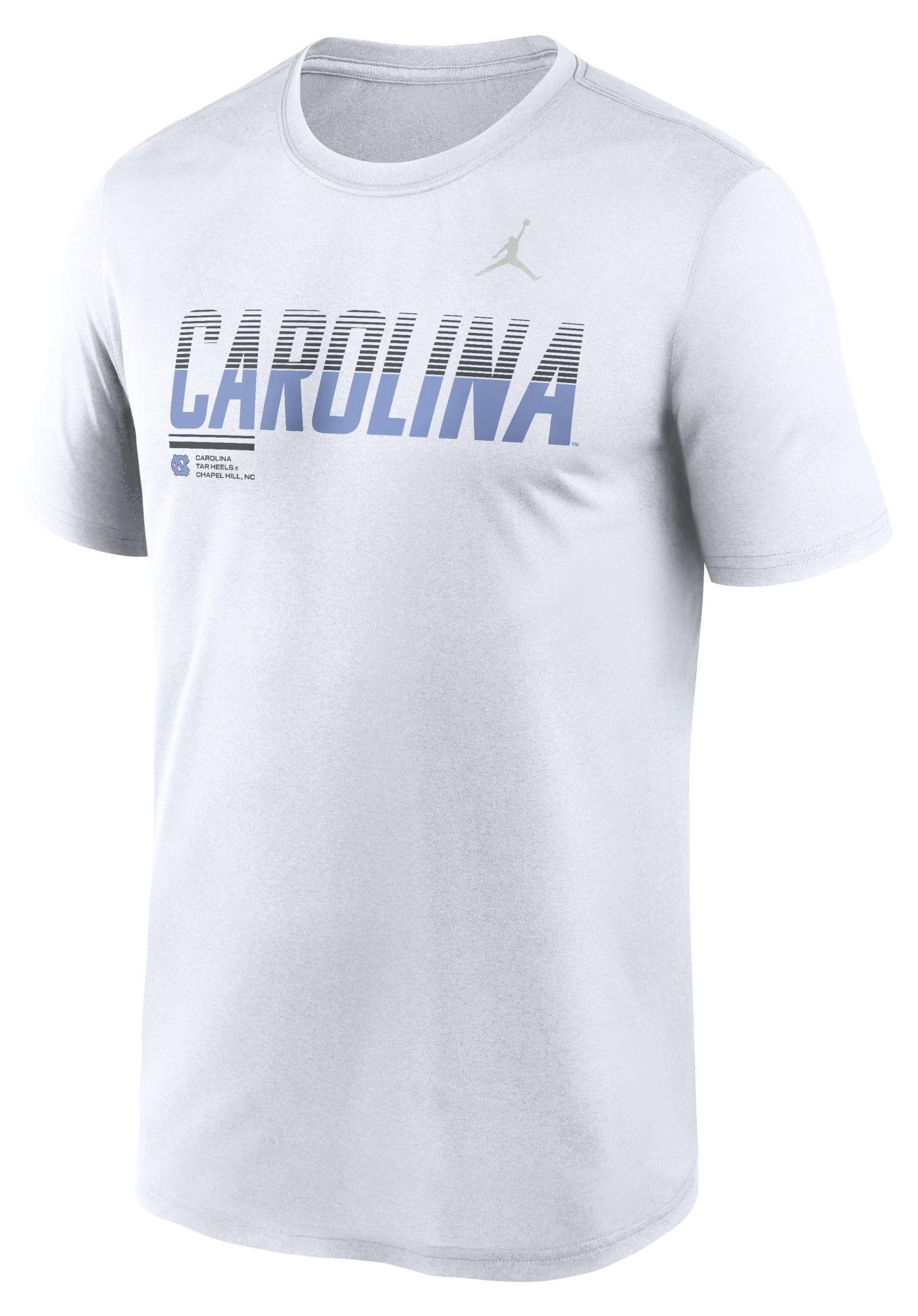Nike Men's North Carolina Tar Heels White Dri-Fit Legend Gradient T-Shirt