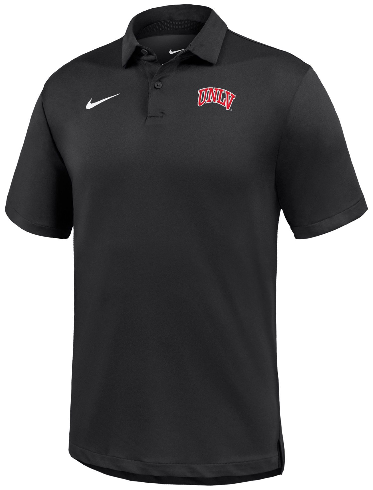 Nike Men's UNLV Rebels Black Dri-FIT Tour Golf Polo