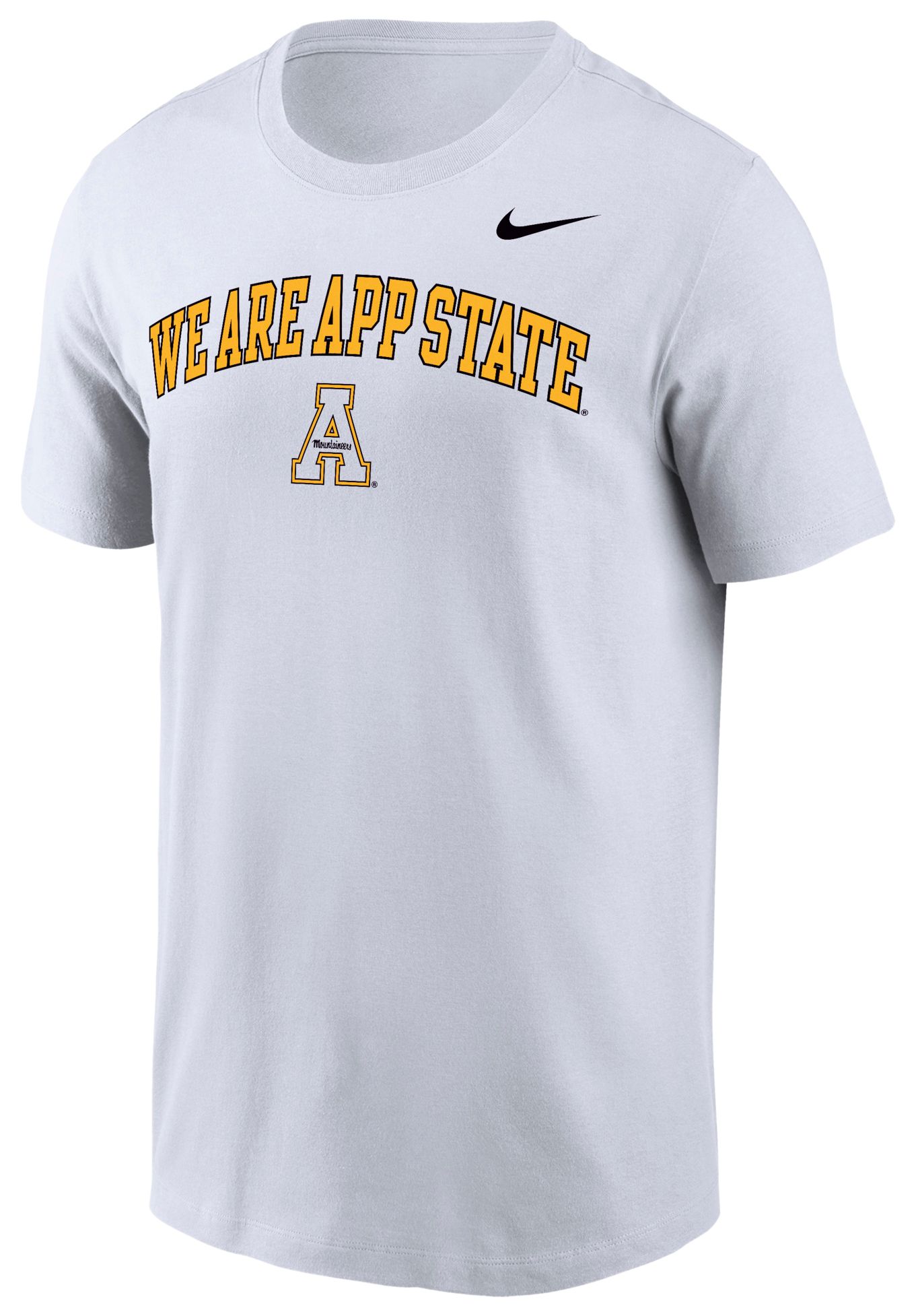 Nike Men's Appalachian State Mountaineers White Legend Logo T-Shirt