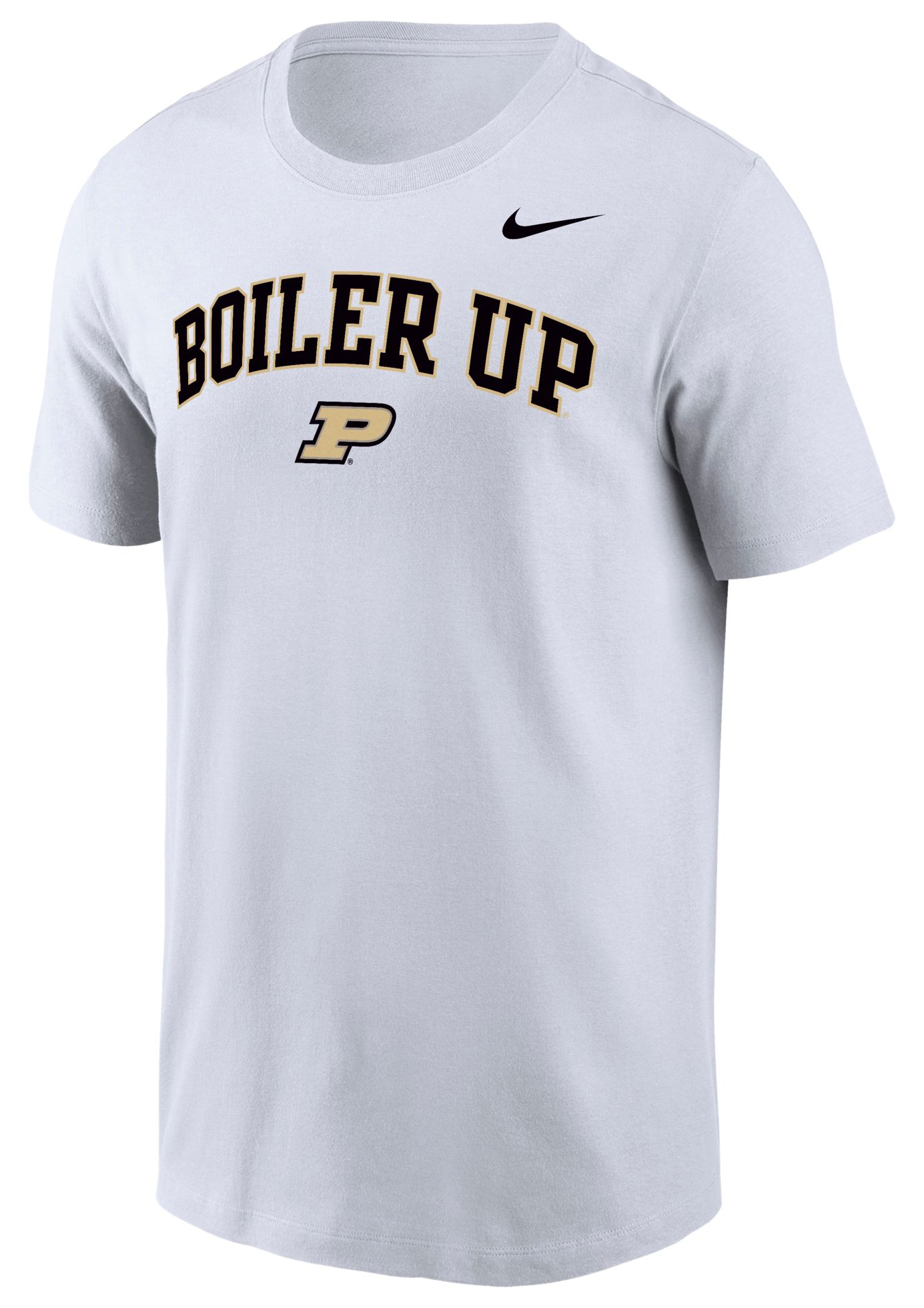 Nike Men's Purdue Boilermakers White Legend Logo T-Shirt